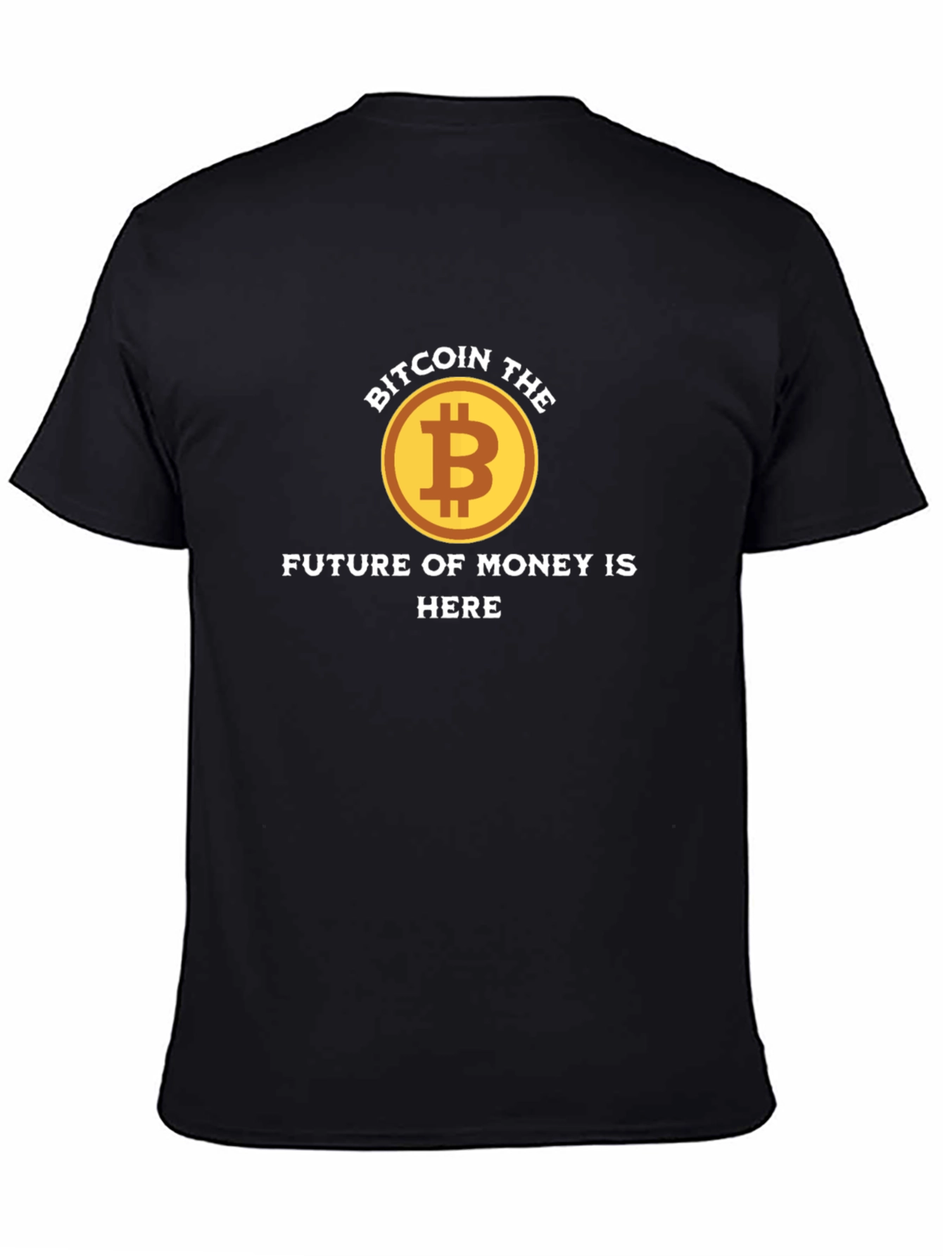 Bitcoin Future of Money T-Shirt Crypto Currency Tee