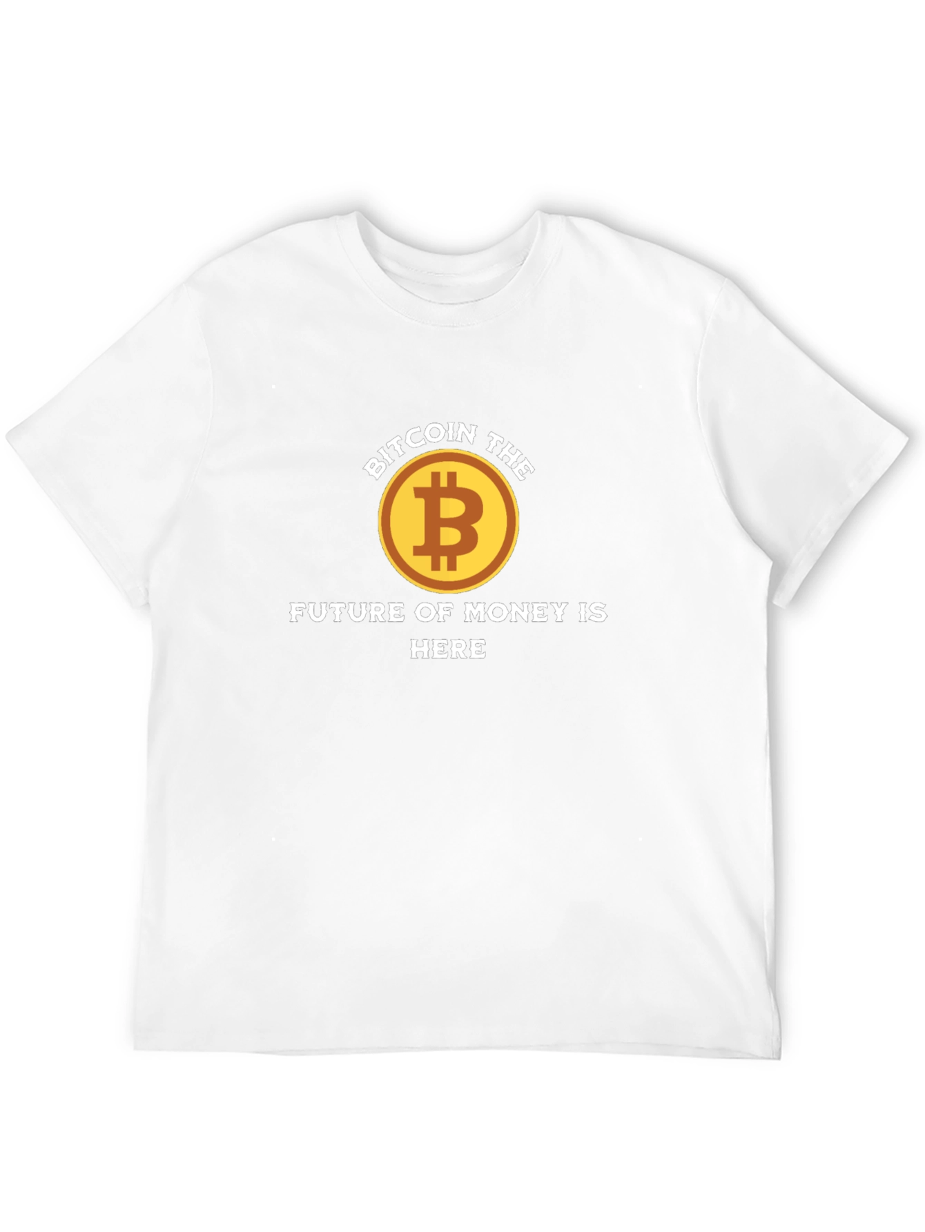 Bitcoin Future of Money T-Shirt Crypto Currency Tee