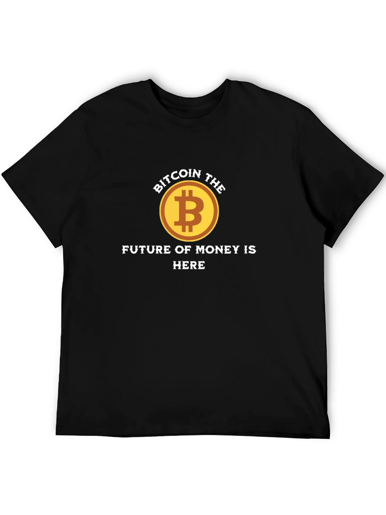 Bitcoin Future of Money T-Shirt Crypto Currency Tee