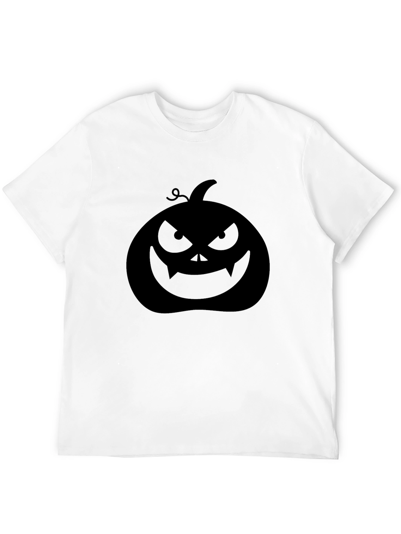 Spooky Pumpkin Graphic Tee - Halloween Shirt