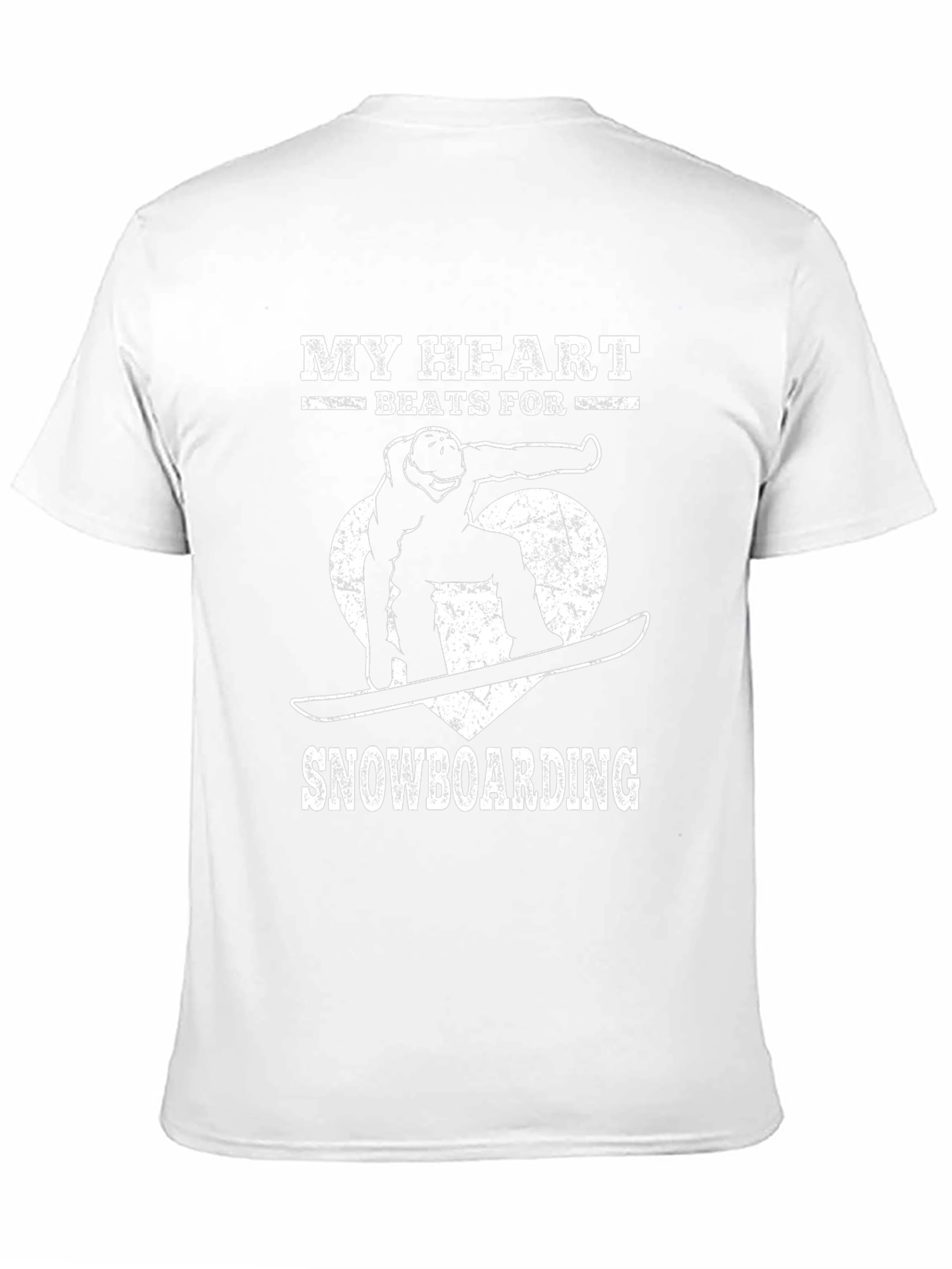 My Heart Beats for Snowboarding T-Shirt