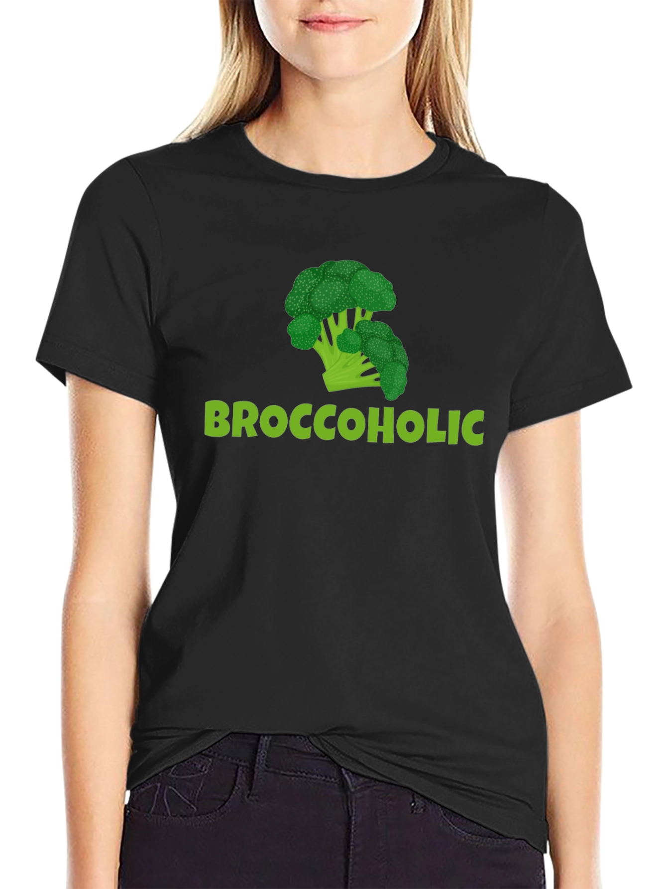 Broccoholic T-Shirt - Funny Broccoli Lover Tee