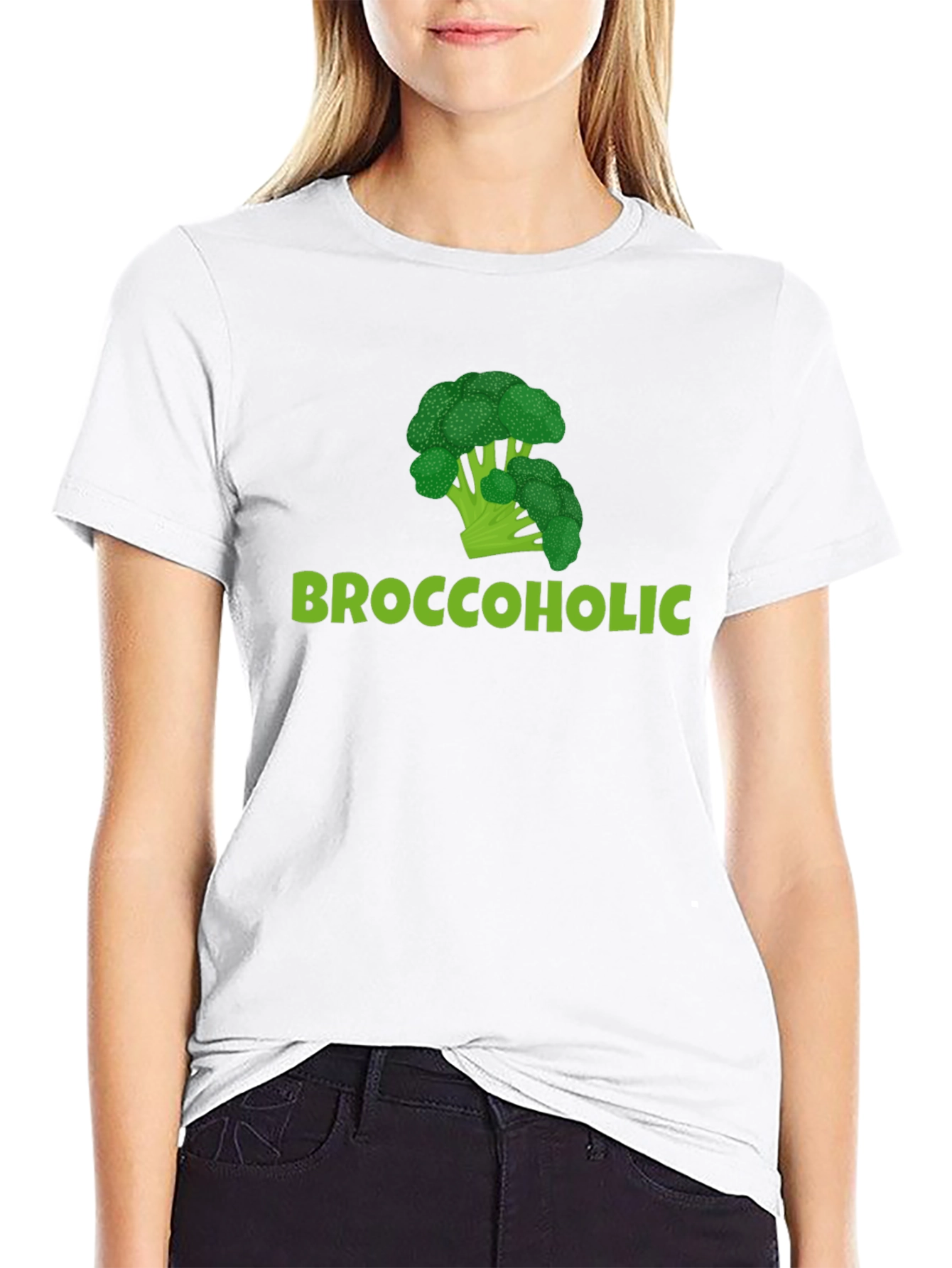 Broccoholic T-Shirt - Funny Broccoli Lover Tee