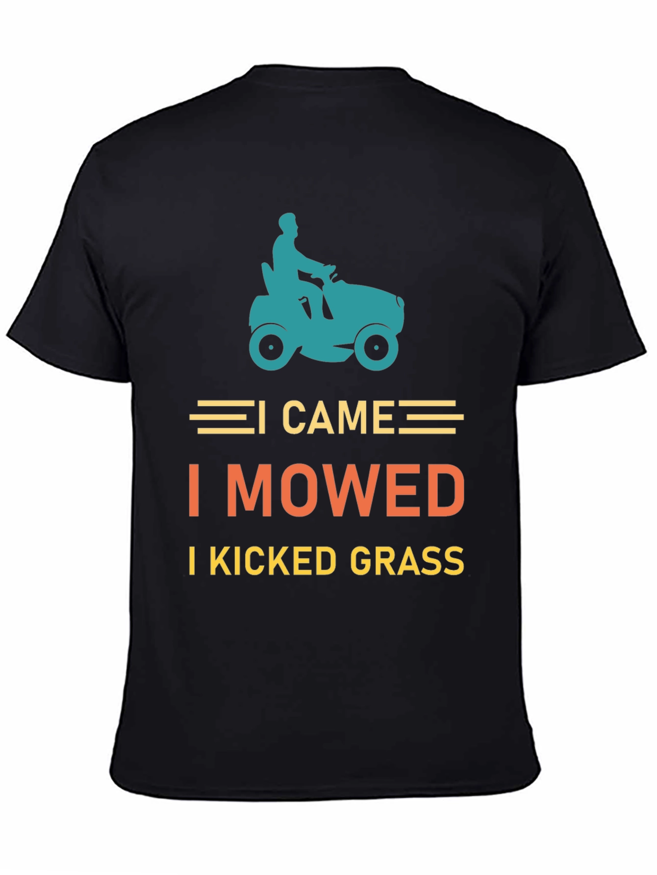 I Came I Mowed T-Shirt Lawn Mowing