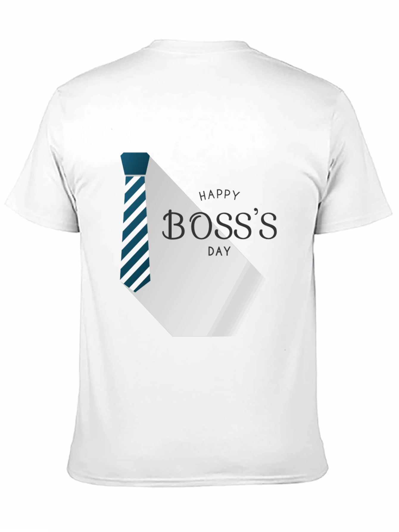Happy Bosss Day Graphic Tee - Stylish Black T-Shirt