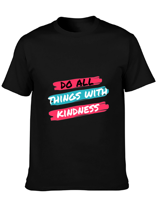 Kindness Graphic Tee - Black Unisex T-Shirt