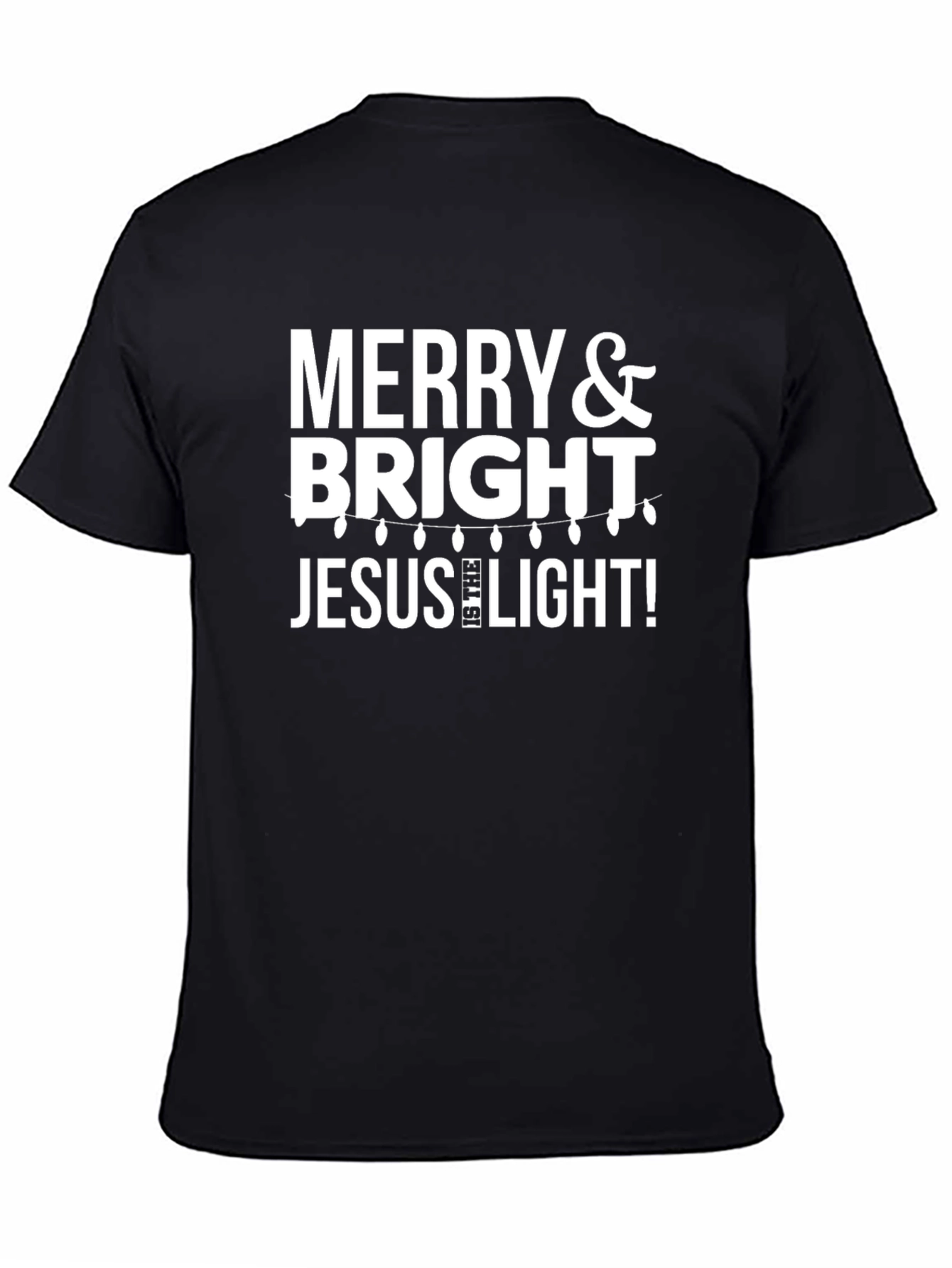 Merry & Bright Jesus is the Light Graphic Tee