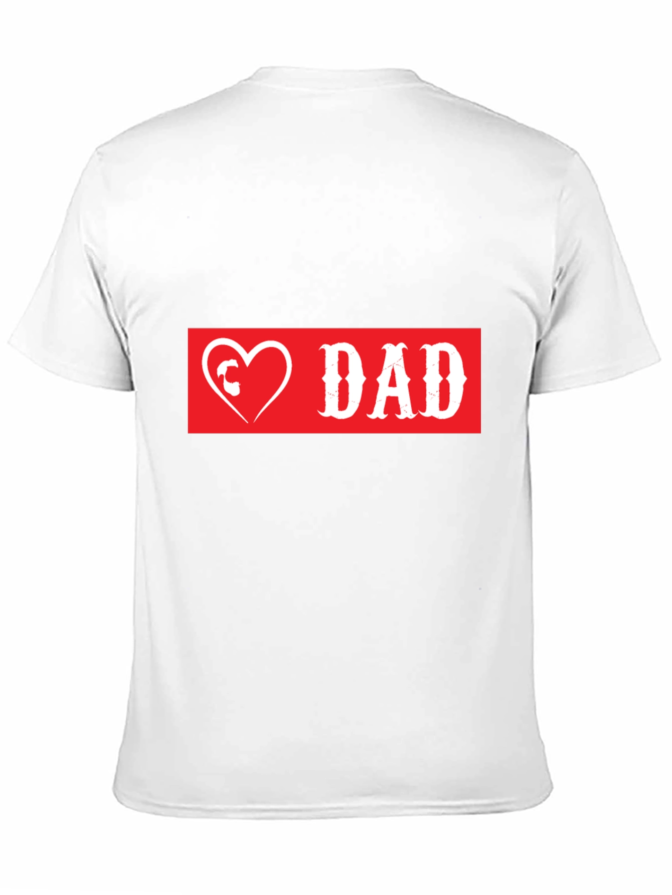 Love Dad Graphic T-Shirt - Black