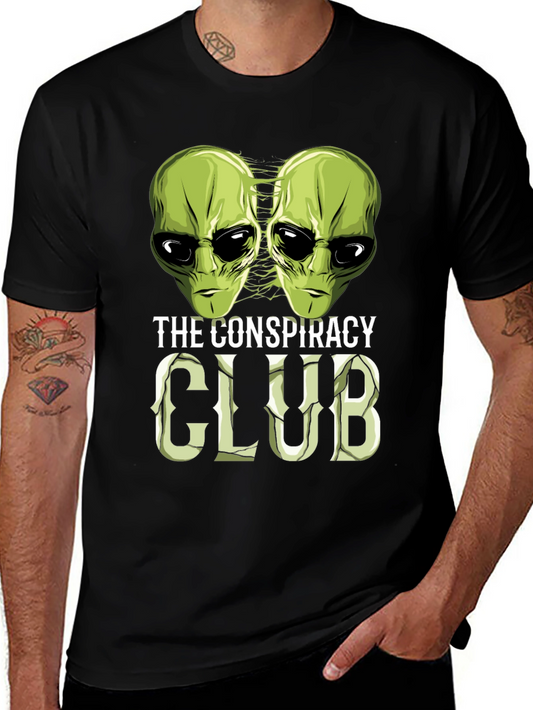 Conspiracy Club Alien Graphic Tee