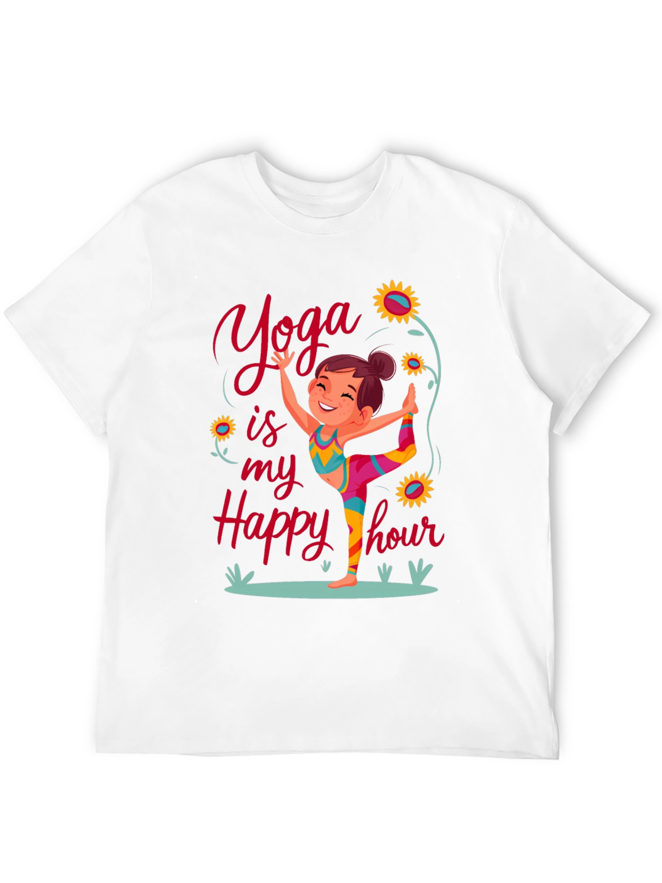 Yoga Happy Hour Graphic Tee