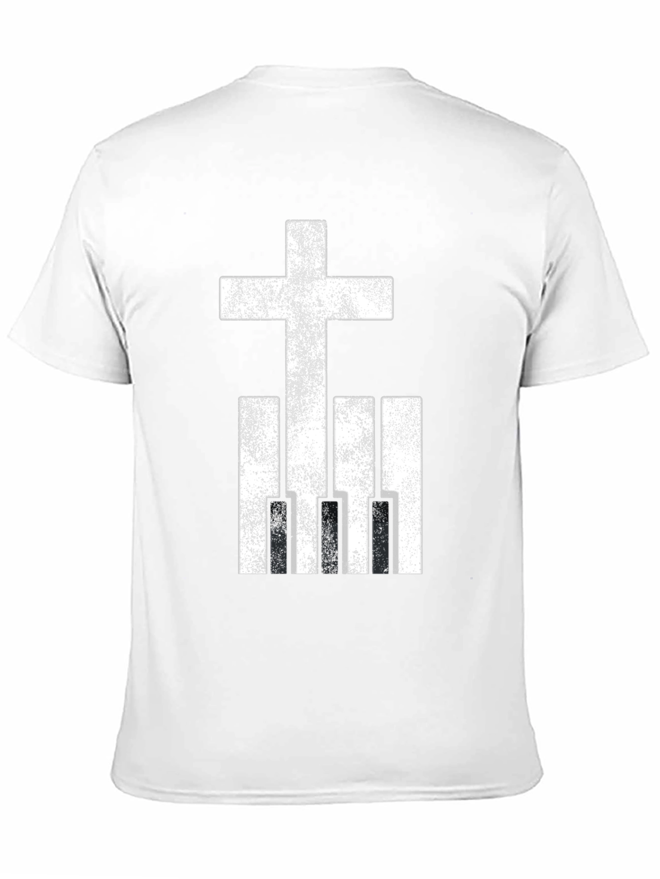 Cross & Keys Piano Shirt - Christian Music Apparel