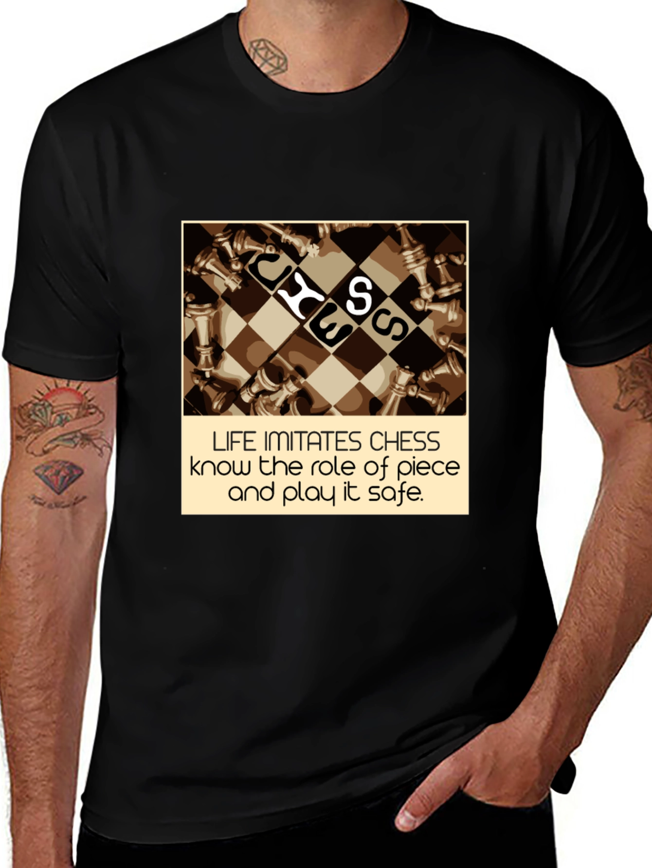 Chess Life T-Shirt - Know Your Role