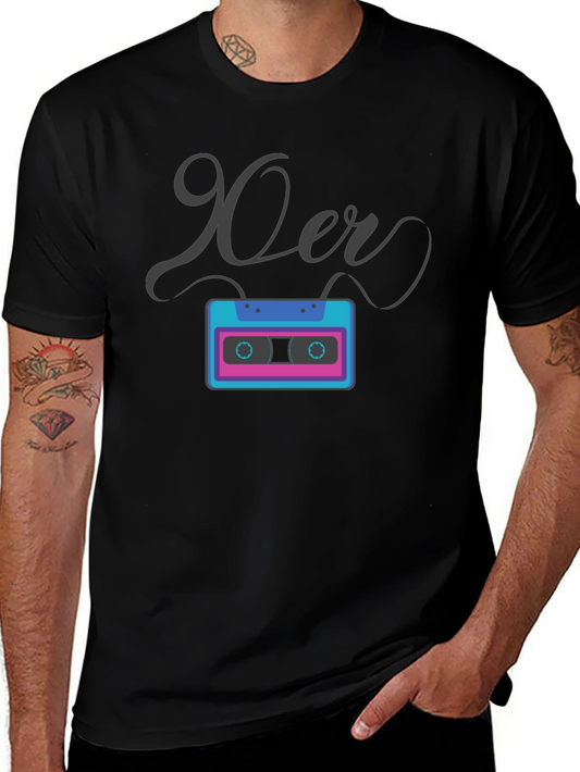 90s Cassette Tape Graphic T-Shirt