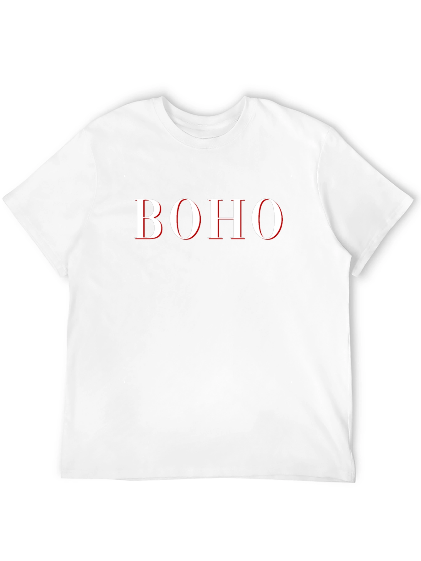 Boho Graphic Tee - Black Casual T-Shirt