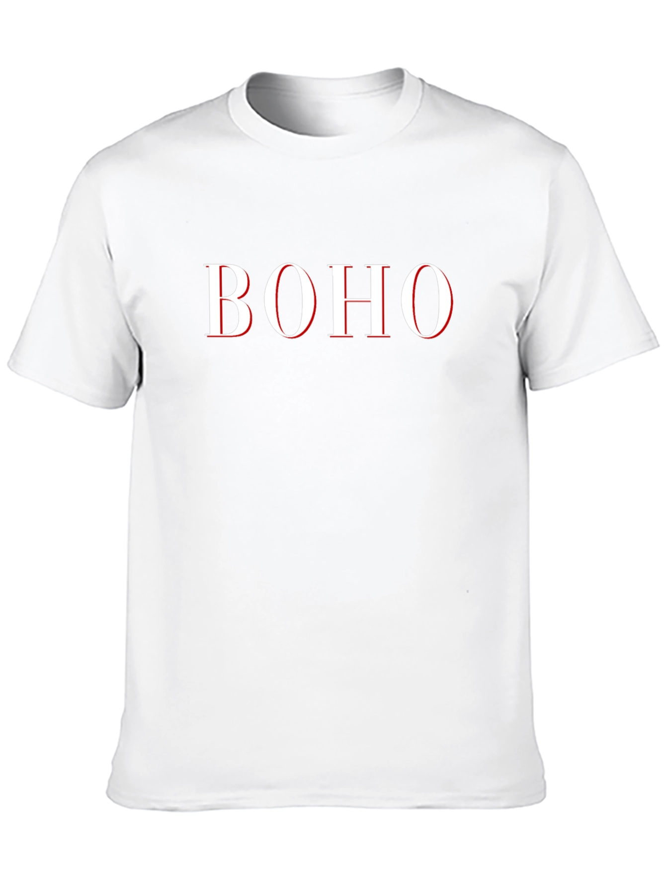 Boho Graphic Tee - Black Casual T-Shirt