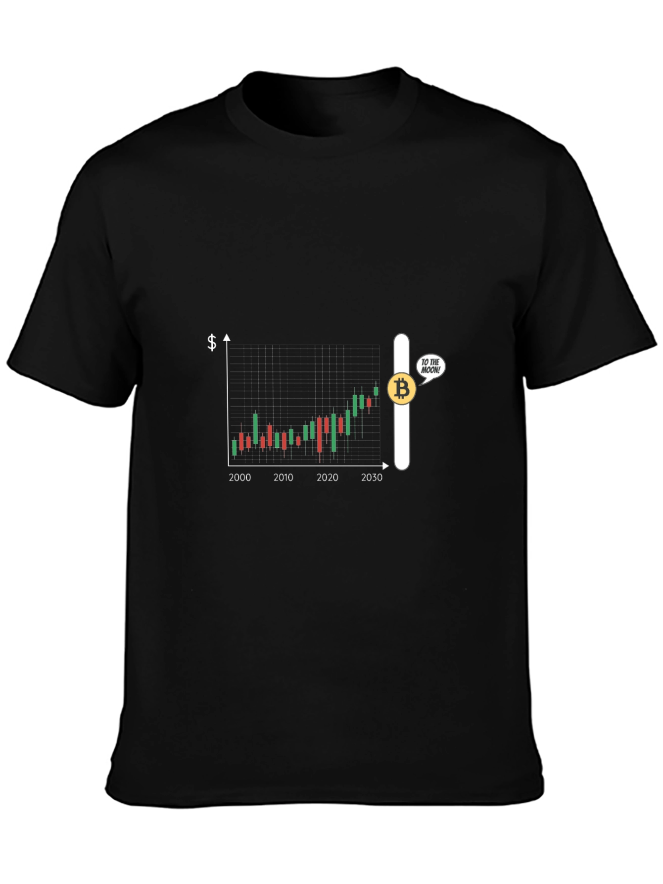 Bitcoin to the Moon T-Shirt