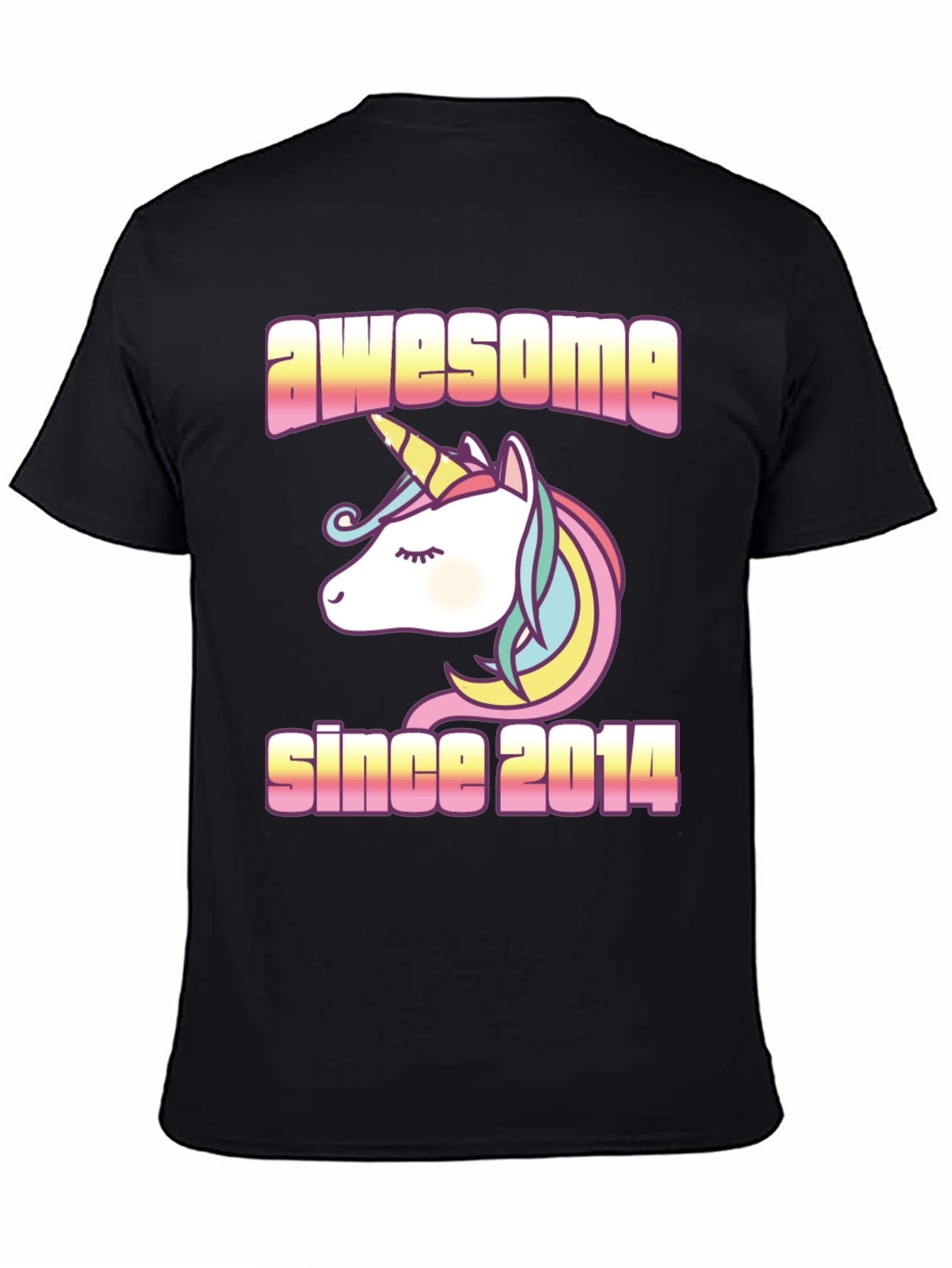 Awesome Since 2014 Unicorn T-Shirt
