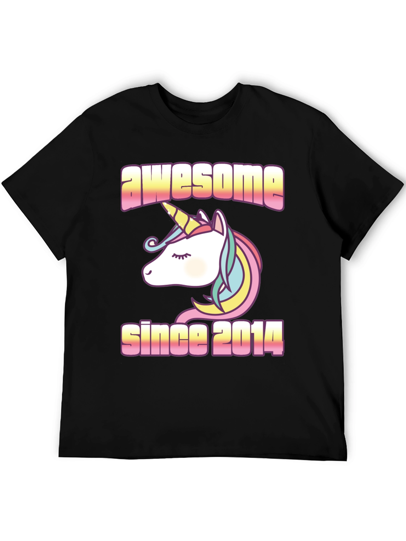 Awesome Since 2014 Unicorn T-Shirt