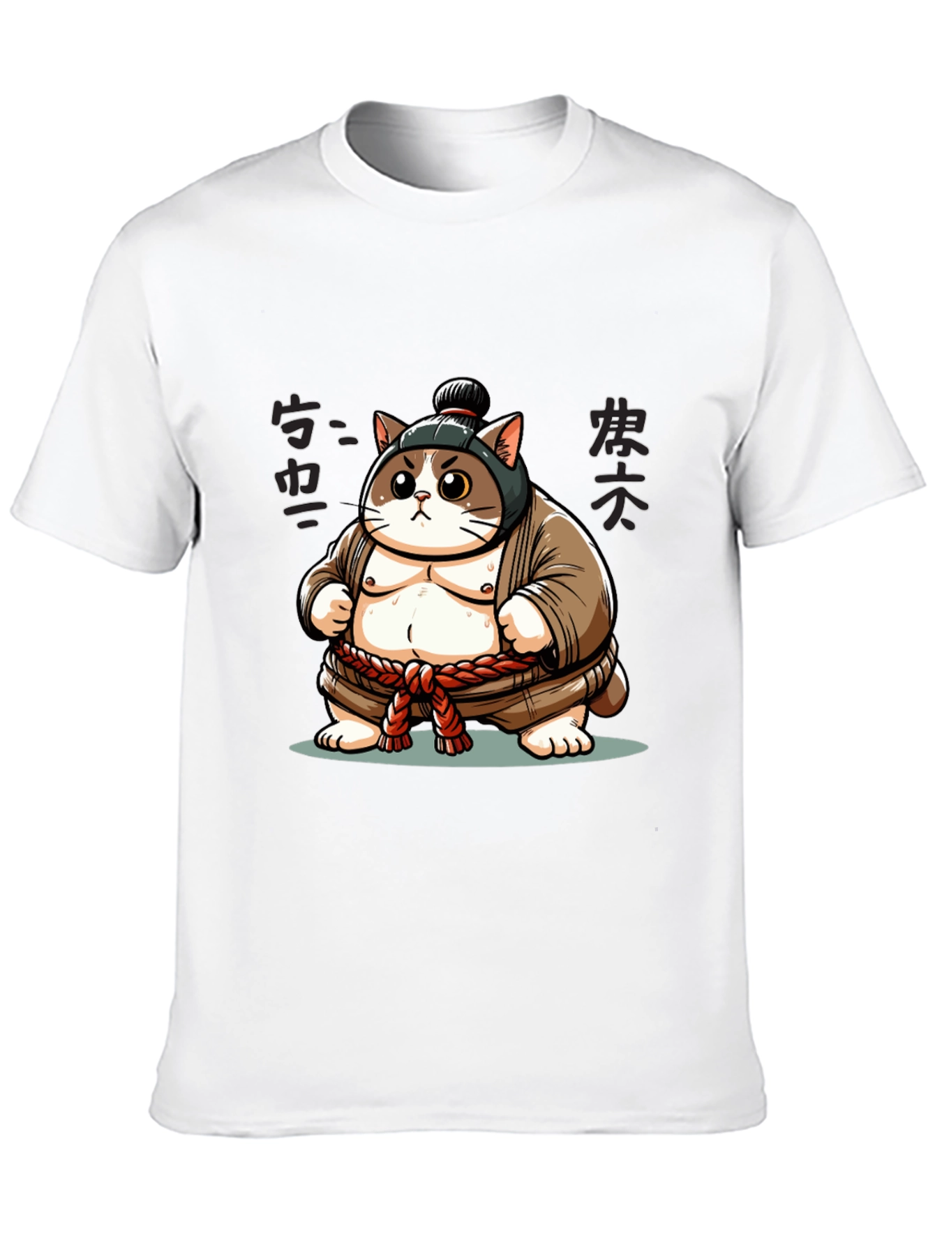 Sumo Cat T-Shirt - Unique Design!