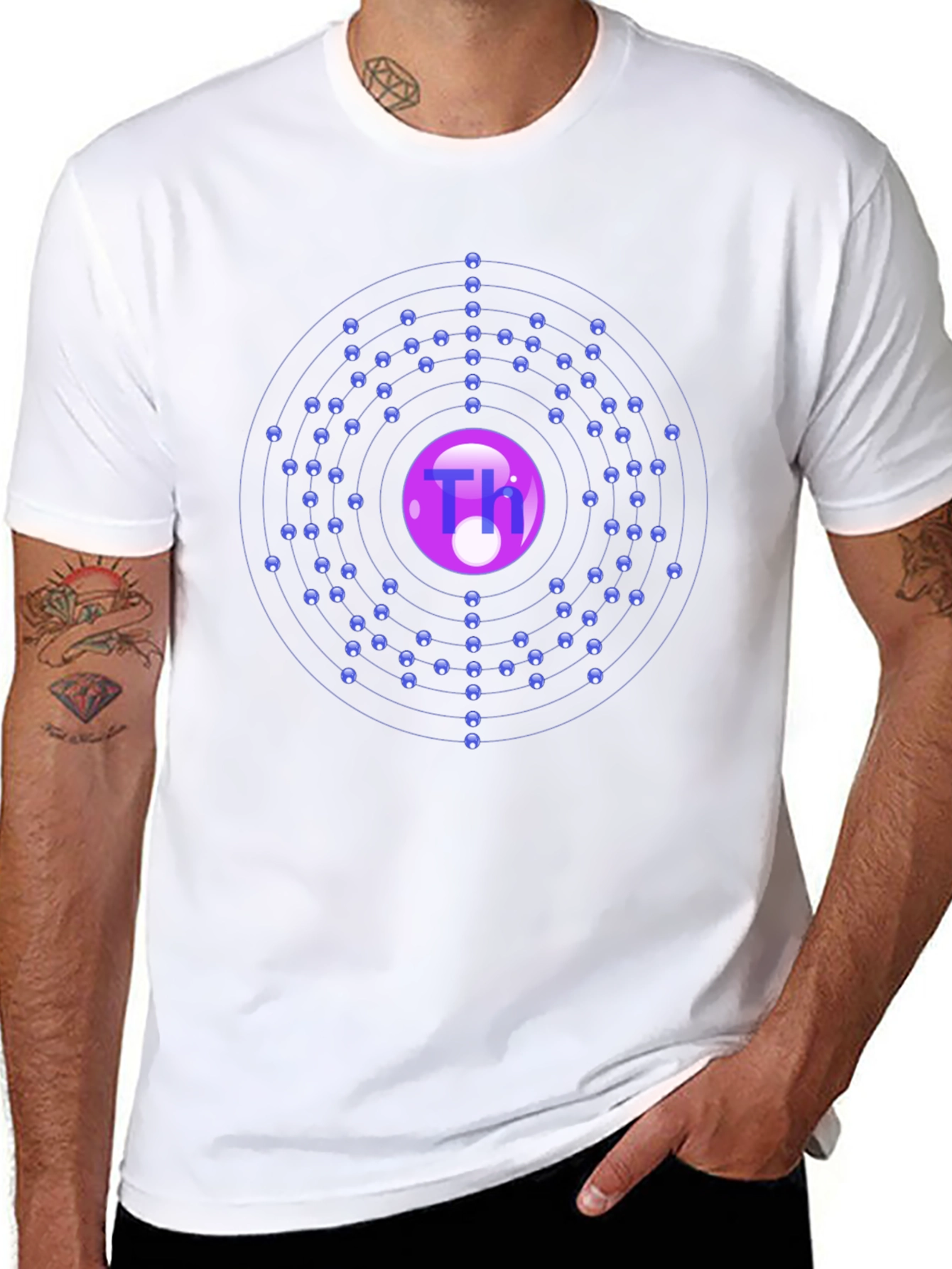 Thorium Atom T-Shirt - Science & Chemistry