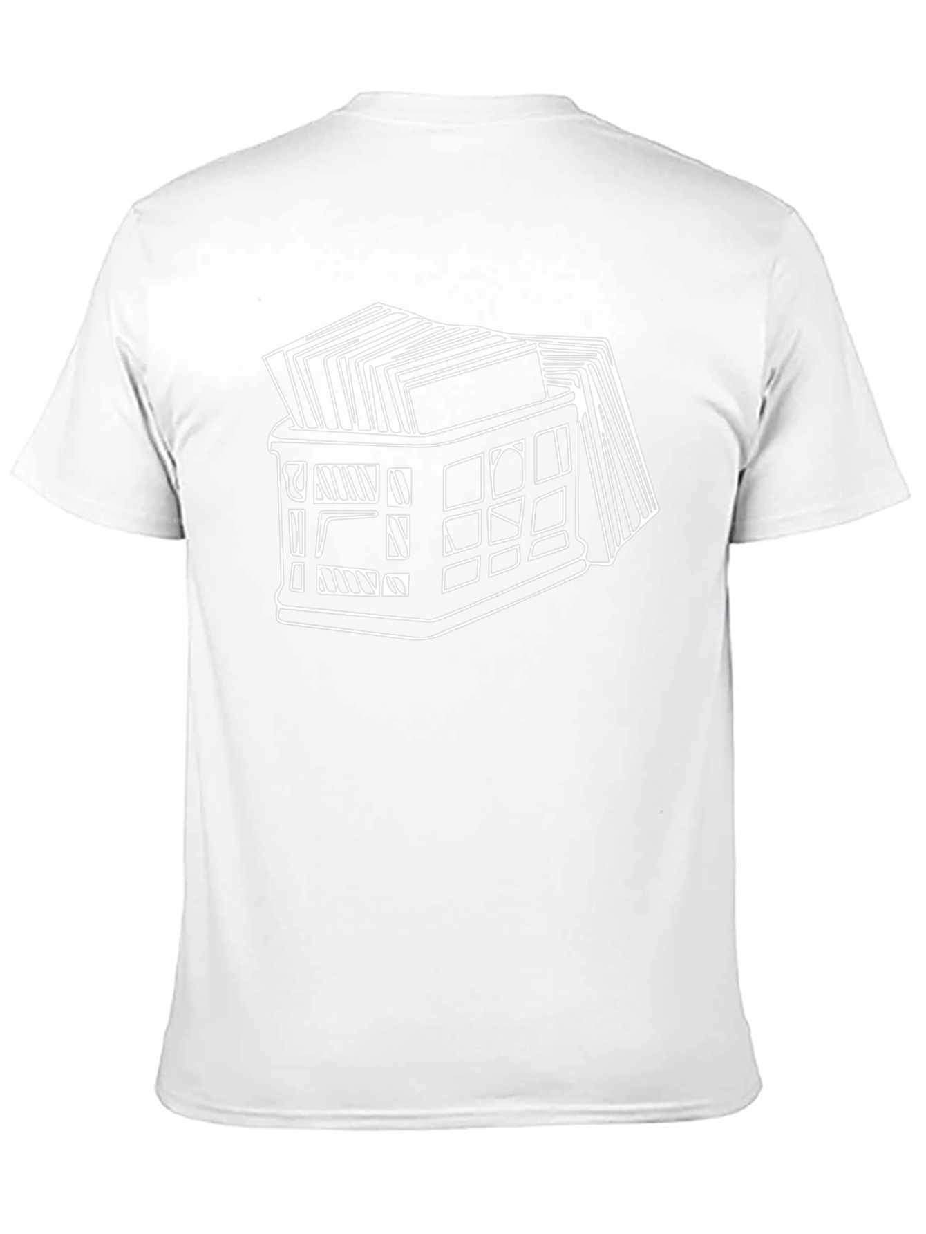 Vinyl Crate Graphic Tee - Music Lover Style