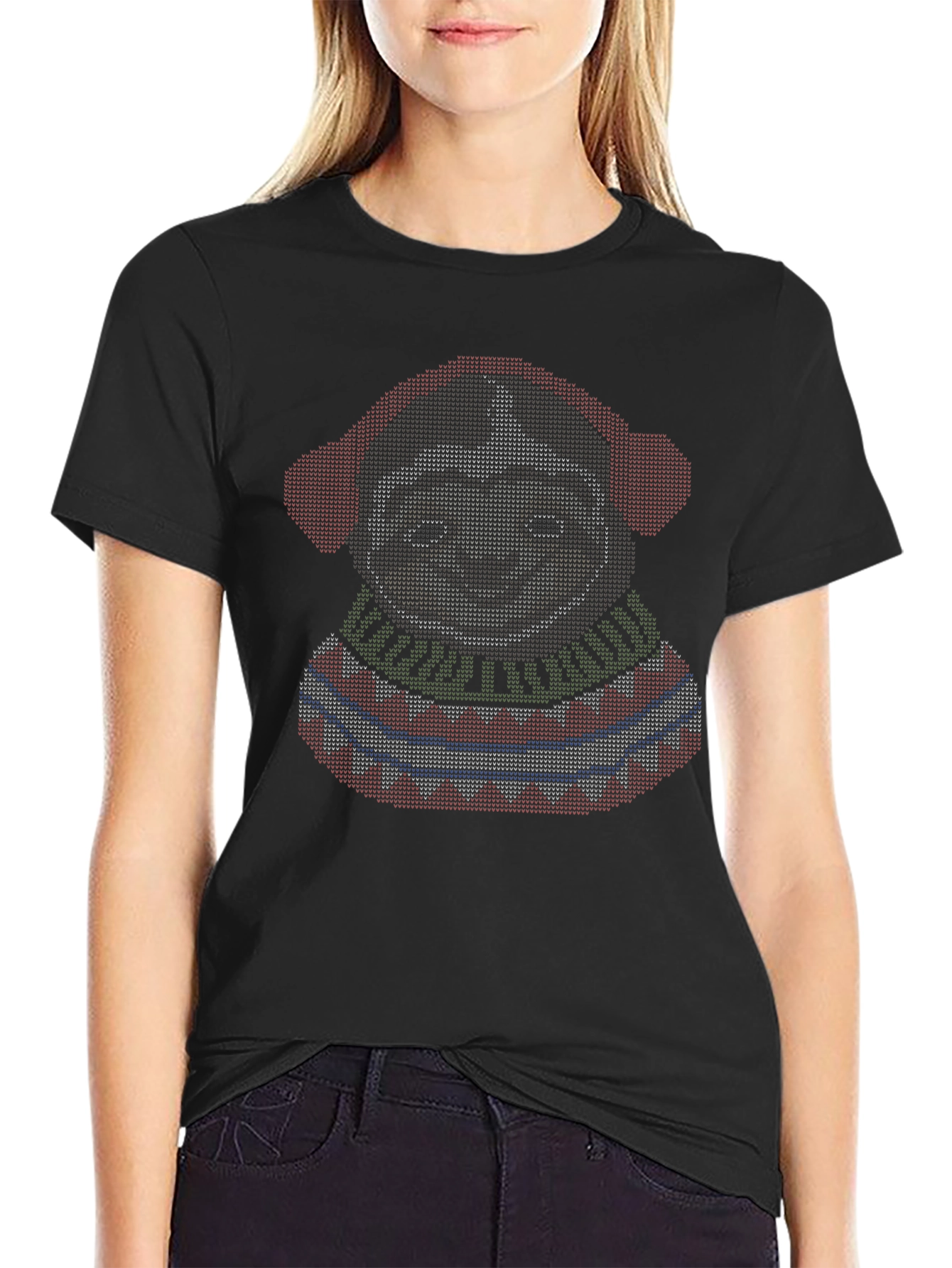 Sloth Wearing Headphones Graphic T-Shirt