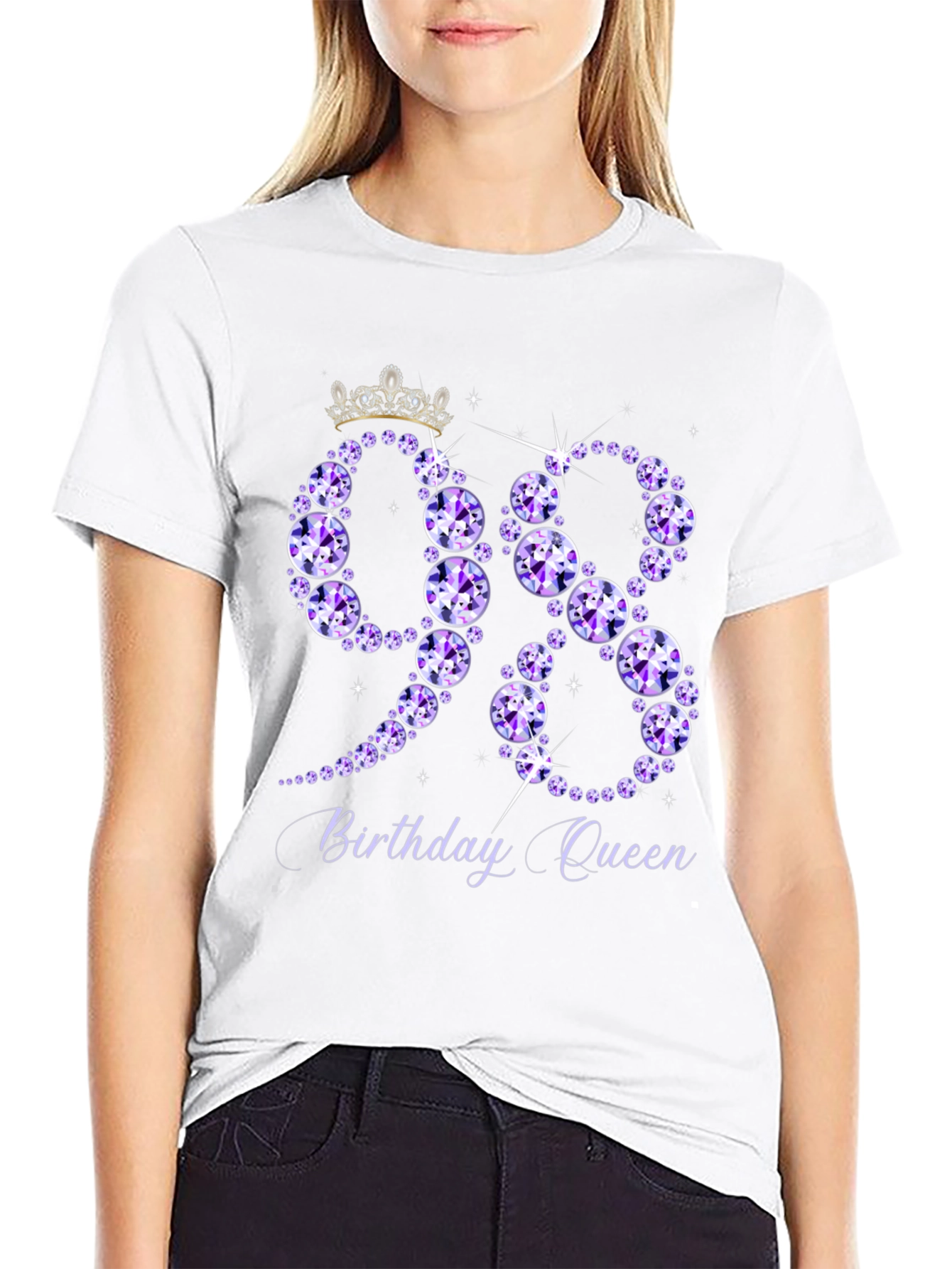 98th Birthday Queen Diamond T-Shirt