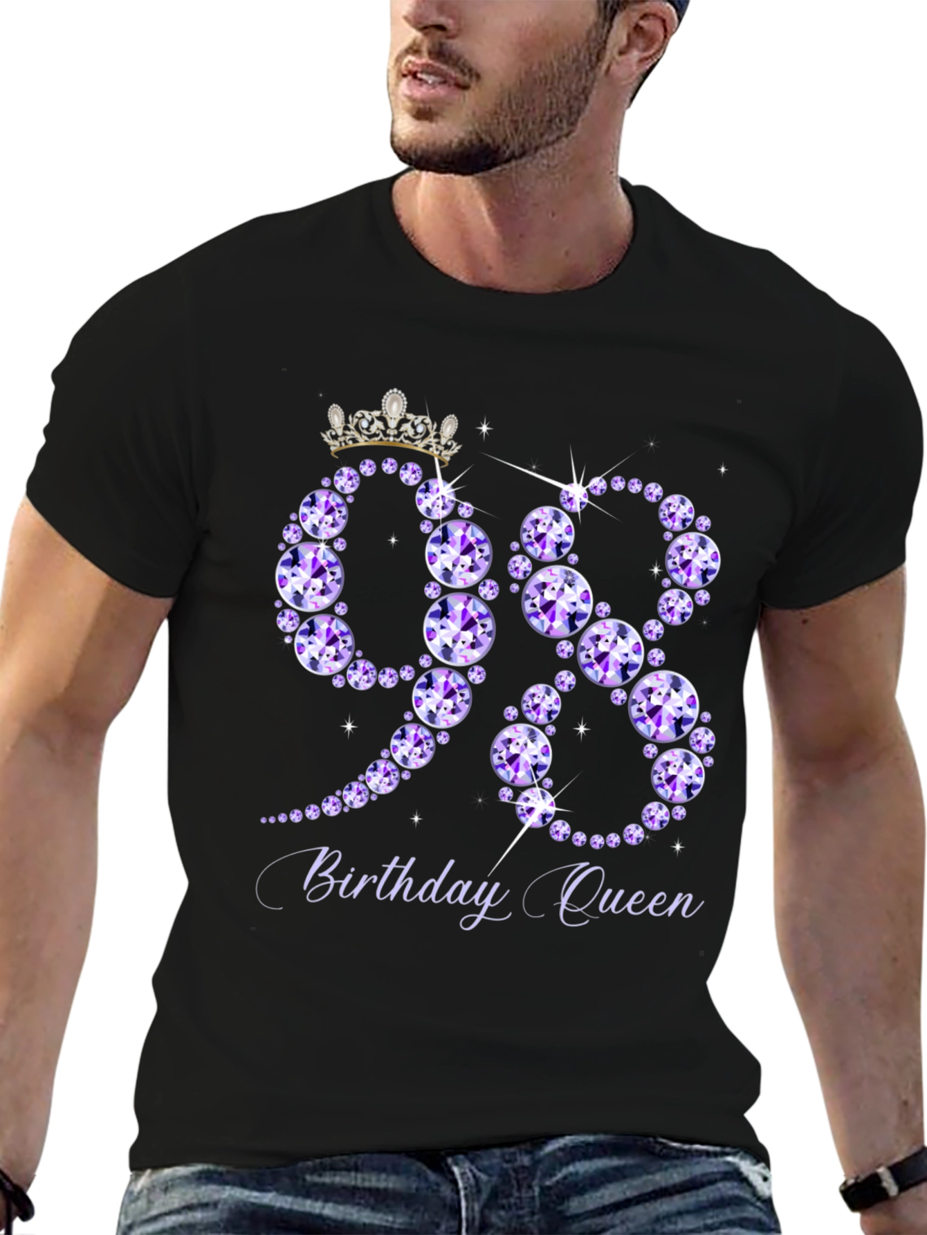 98th Birthday Queen Diamond T-Shirt