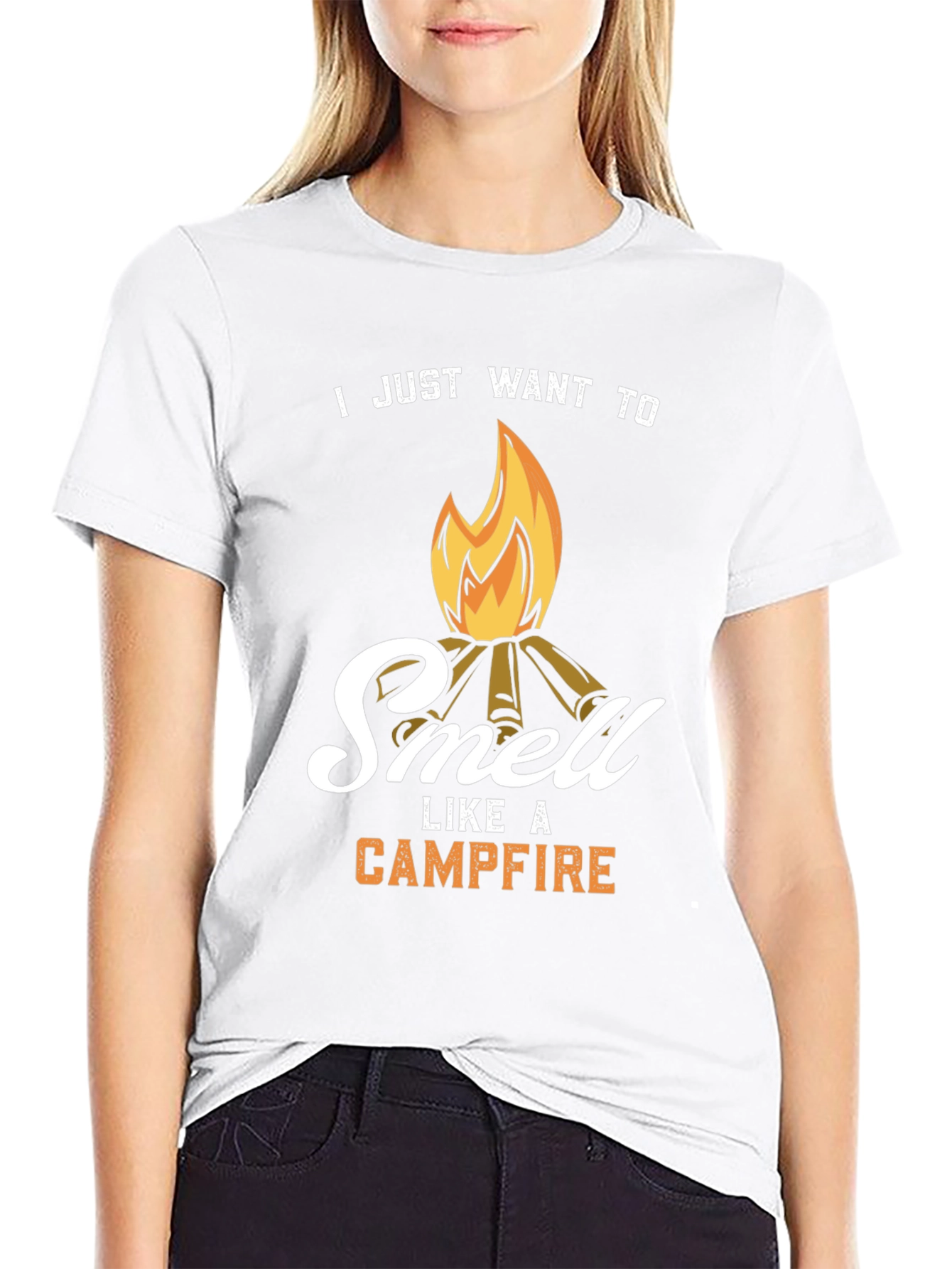 Campfire Smell T-Shirt - Camping Lover Gift
