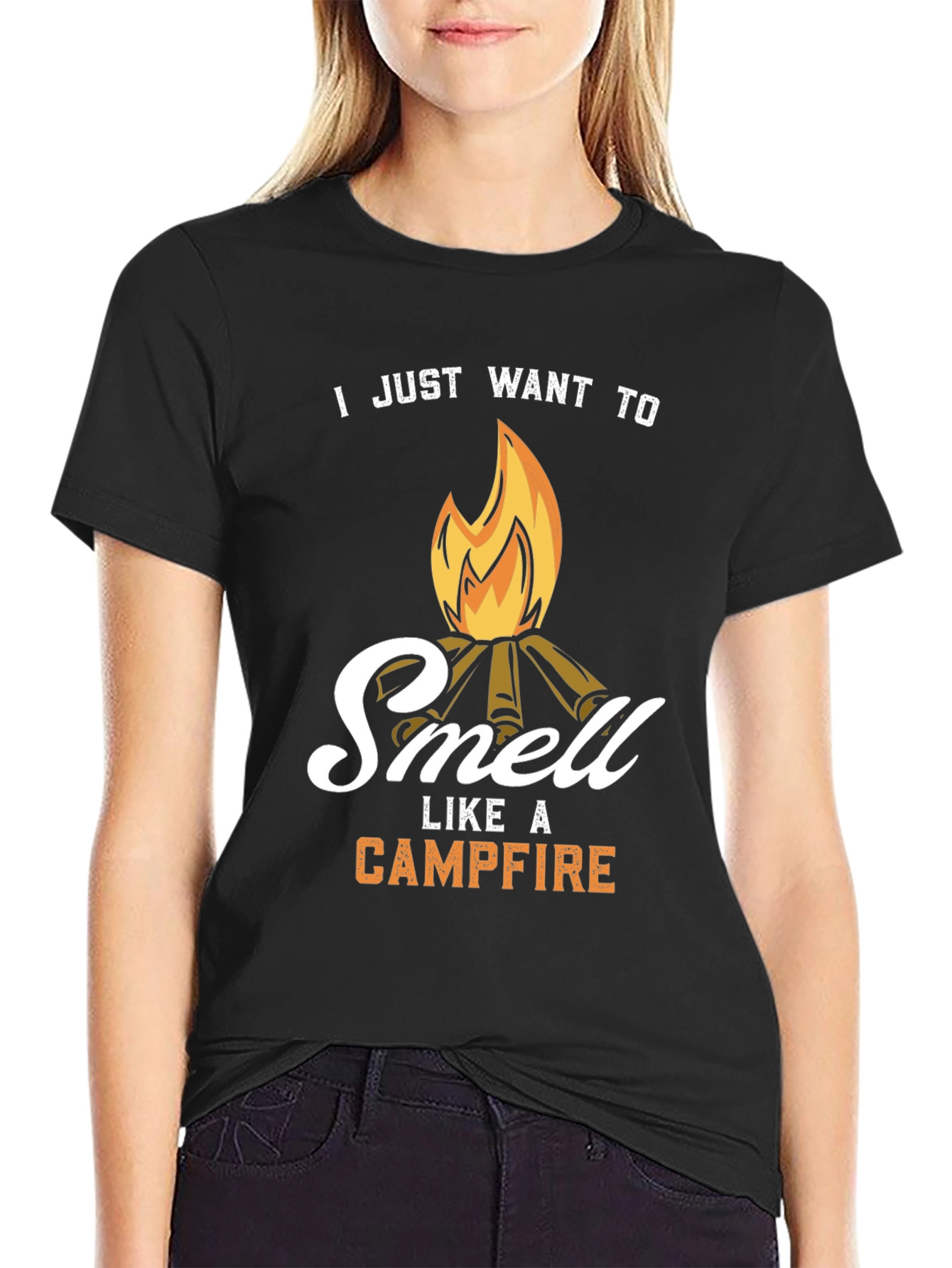 Campfire Smell T-Shirt - Camping Lover Gift