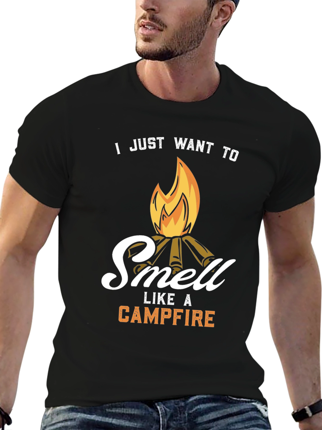 Campfire Smell T-Shirt - Camping Lover Gift