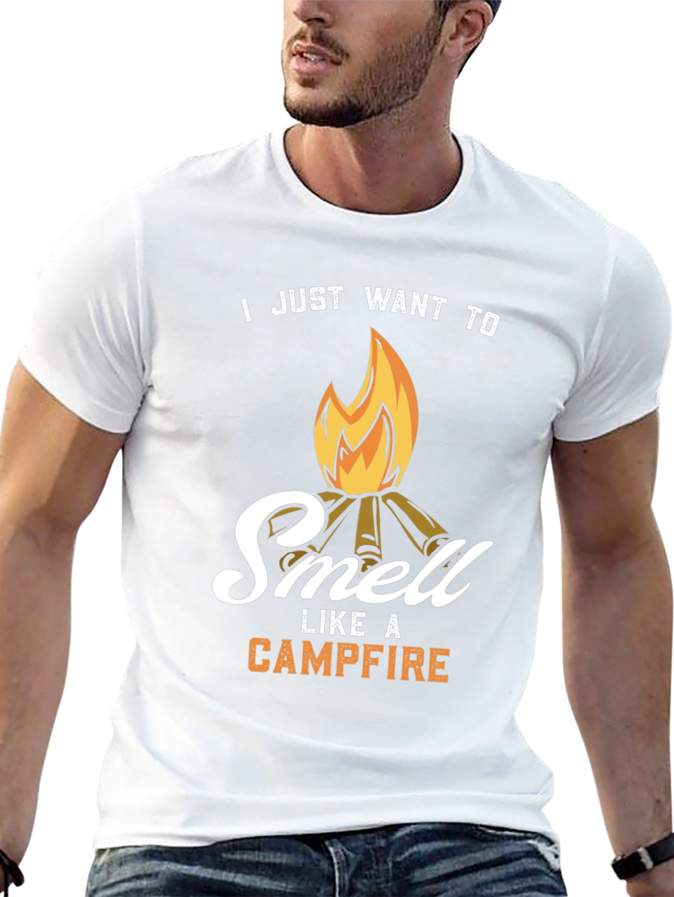 Campfire Smell T-Shirt - Camping Lover Gift