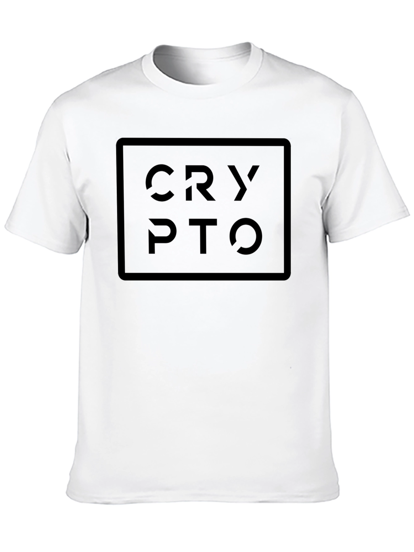 Crypto Graphic Tee - Black