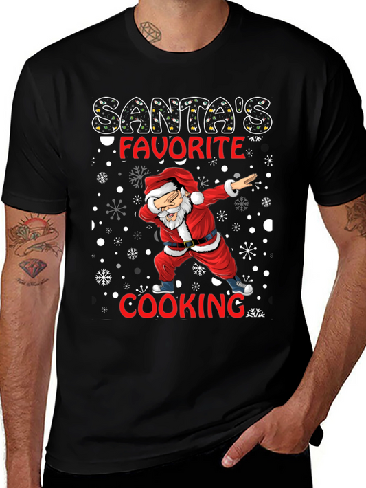 Santas Favorite Cooking T-Shirt