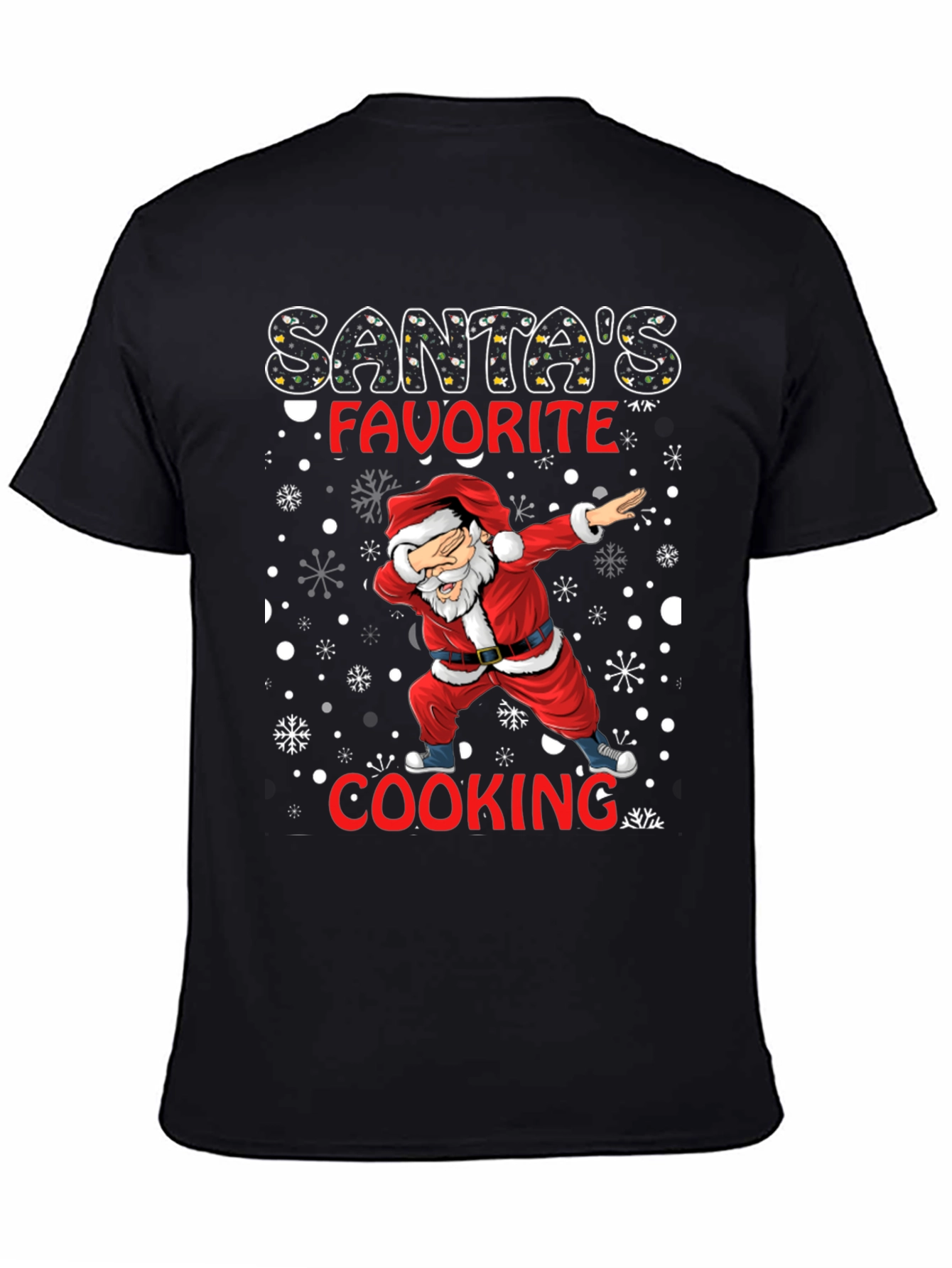 Santas Favorite Cooking T-Shirt