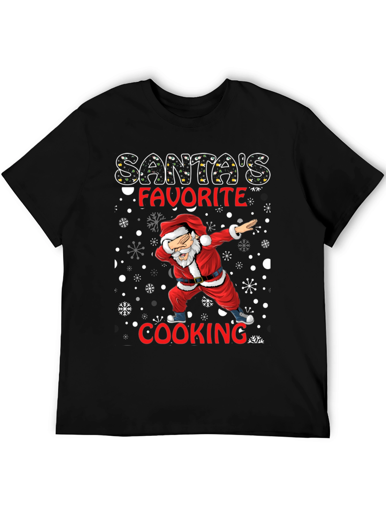 Santas Favorite Cooking T-Shirt