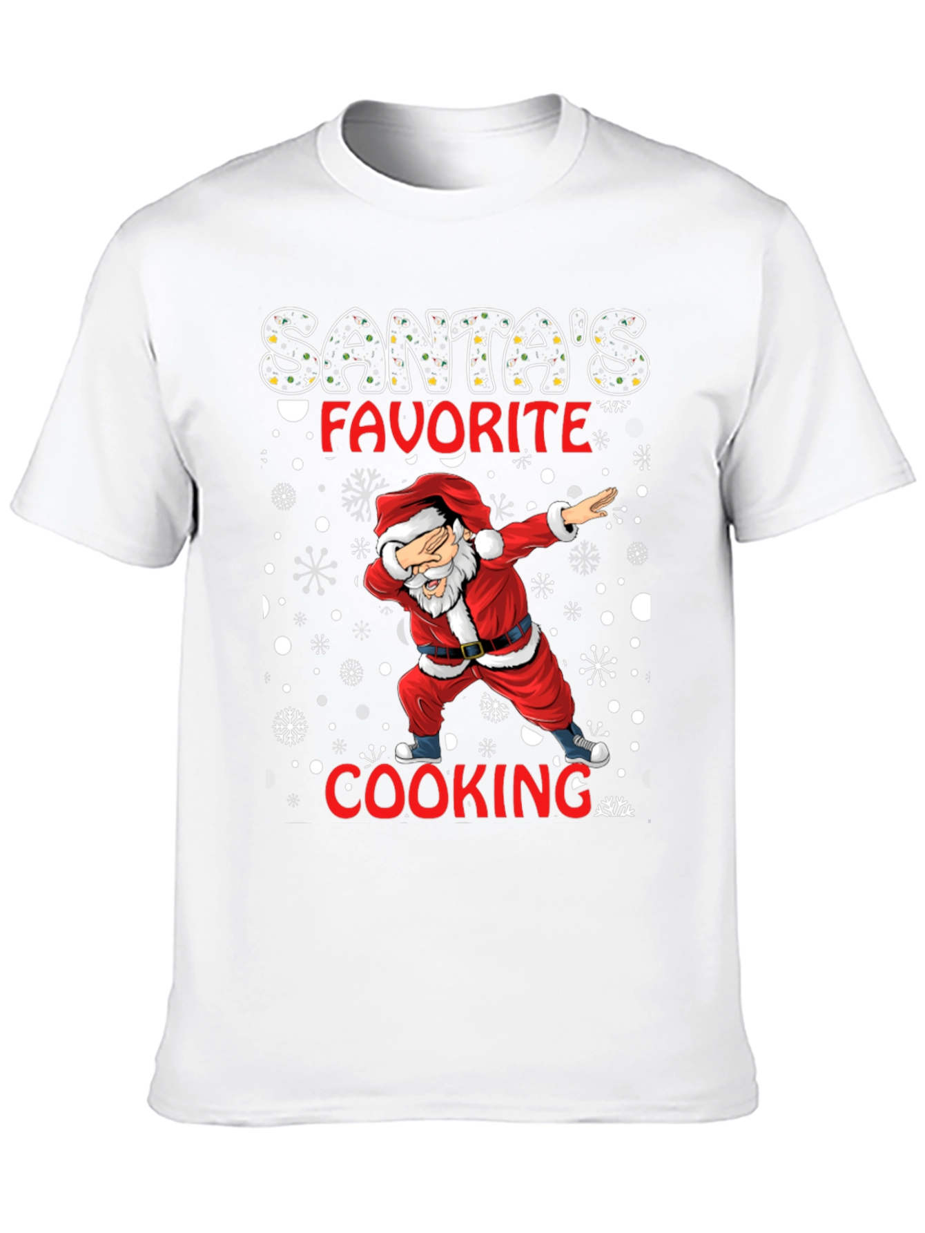 Santas Favorite Cooking T-Shirt