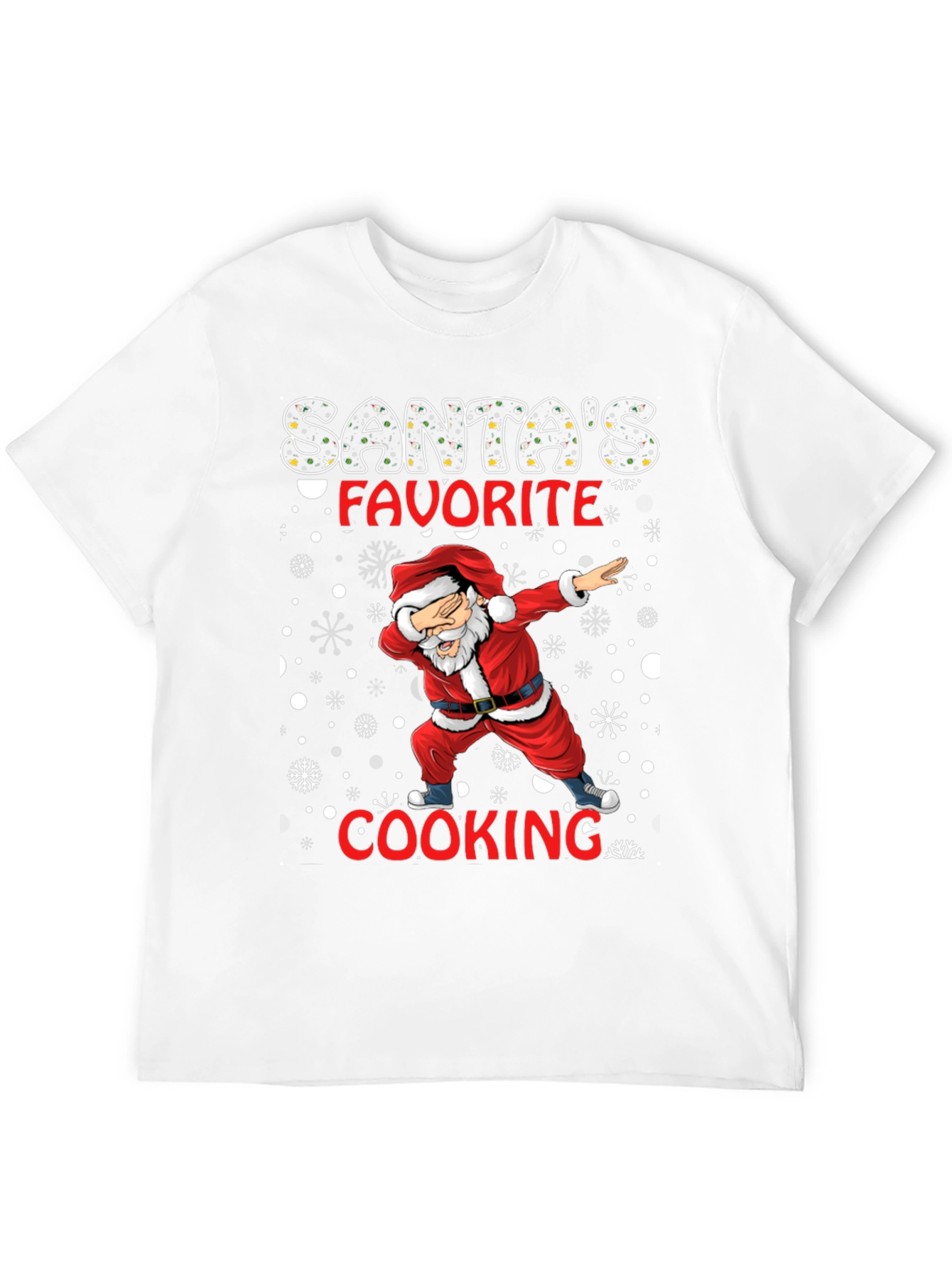 Santas Favorite Cooking T-Shirt