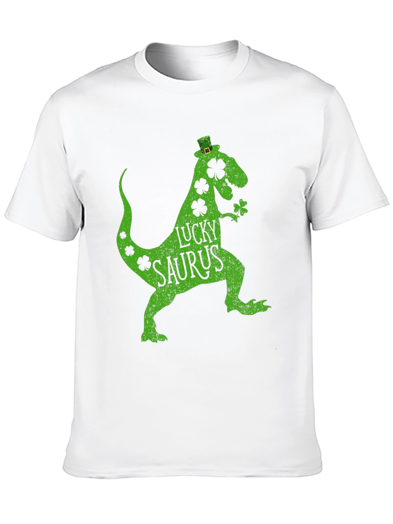 Lucky Saurus St. Patricks Day Graphic Tee