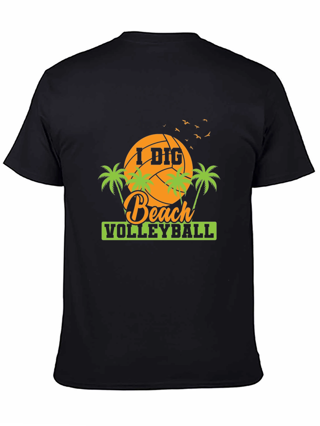 I Dig Beach Volleyball Graphic Tee