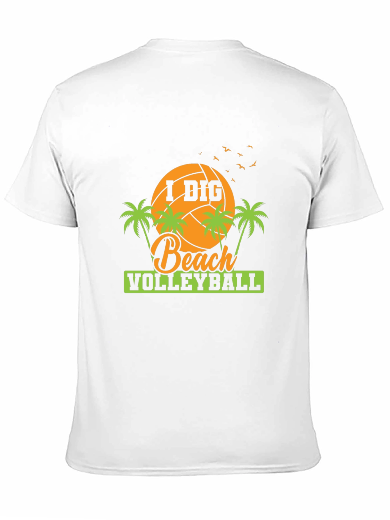I Dig Beach Volleyball Graphic Tee