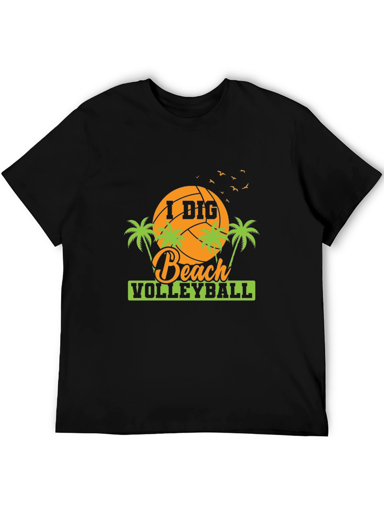 I Dig Beach Volleyball Graphic Tee