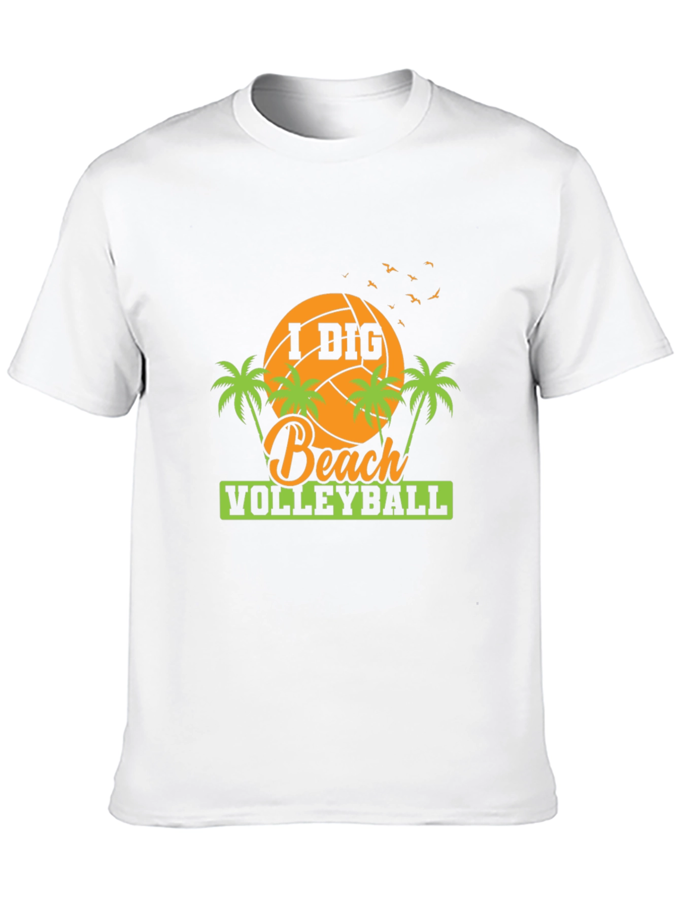 I Dig Beach Volleyball Graphic Tee