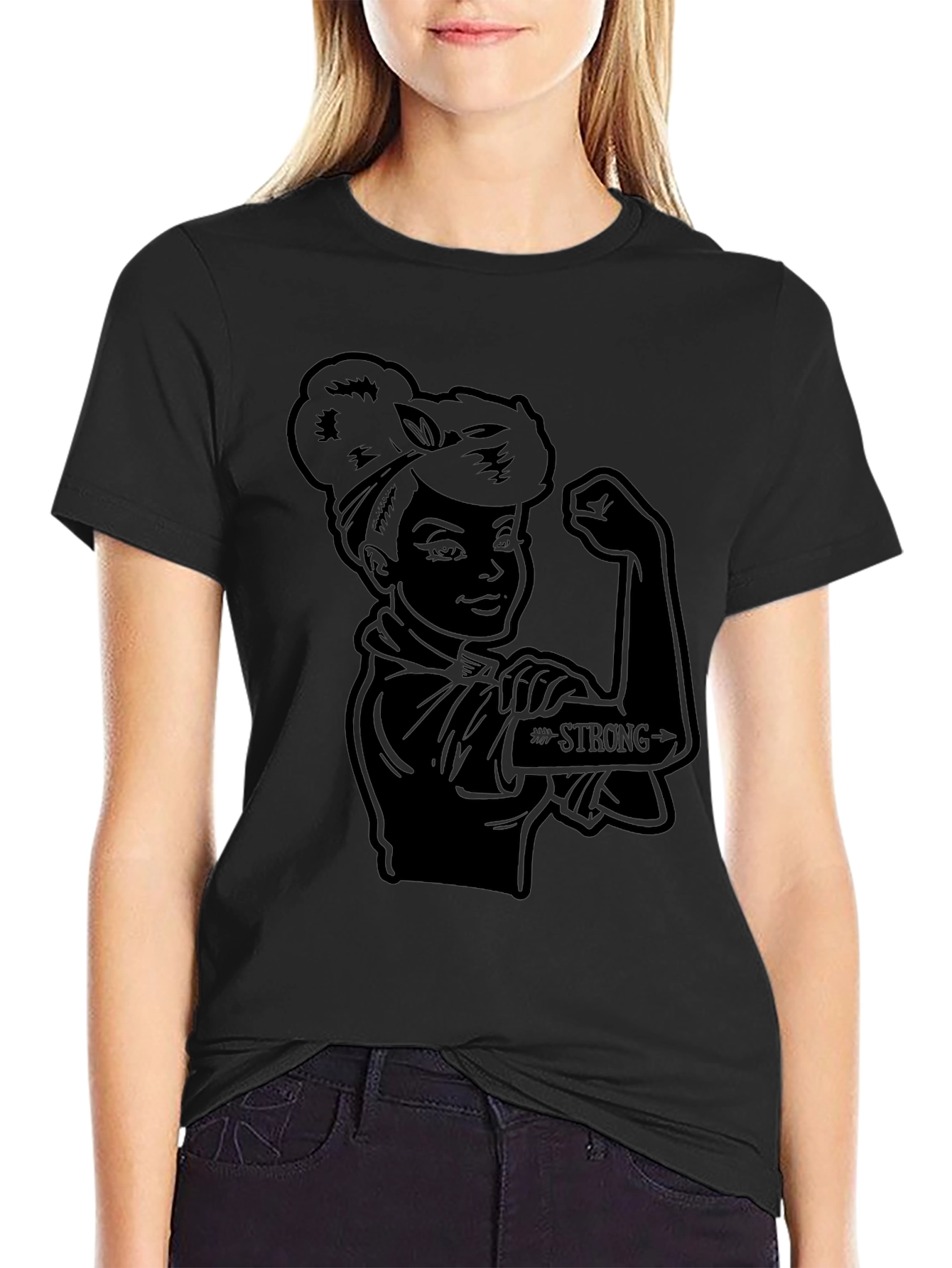 Rosie the Riveter Strong T-Shirt