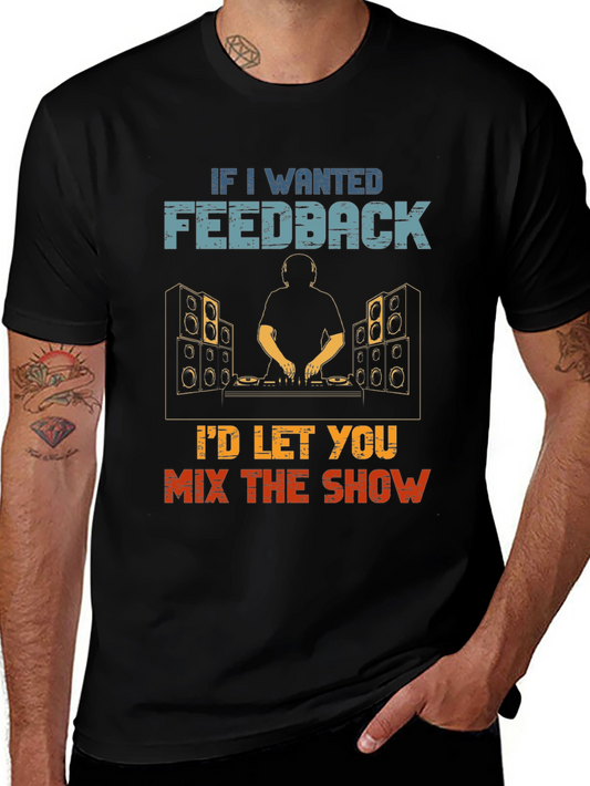 DJ Feedback Funny T-Shirt
