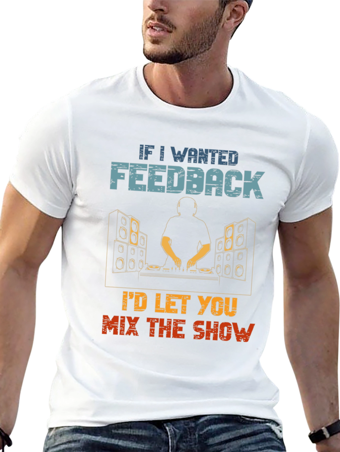 DJ Feedback Funny T-Shirt