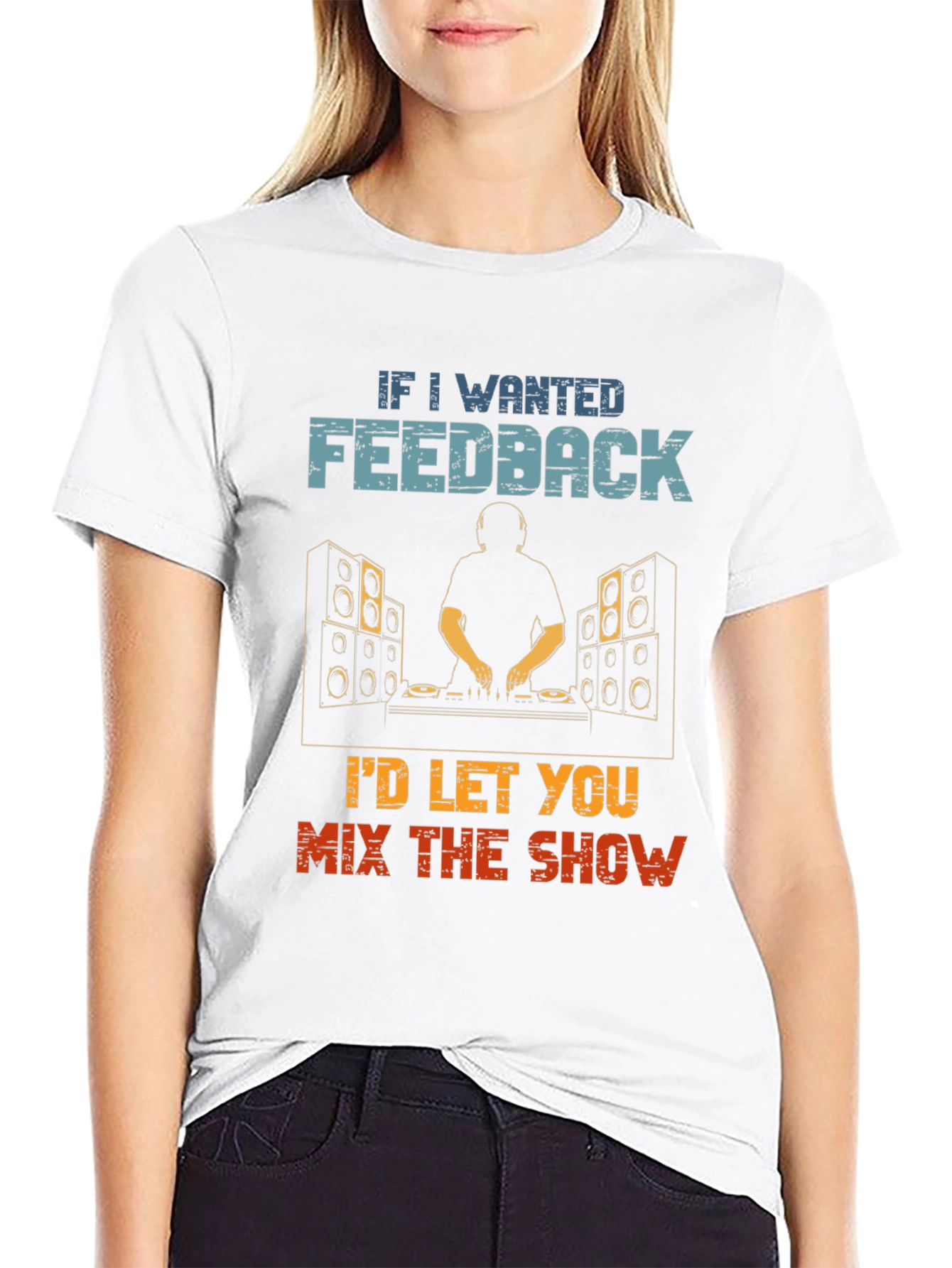 DJ Feedback Funny T-Shirt