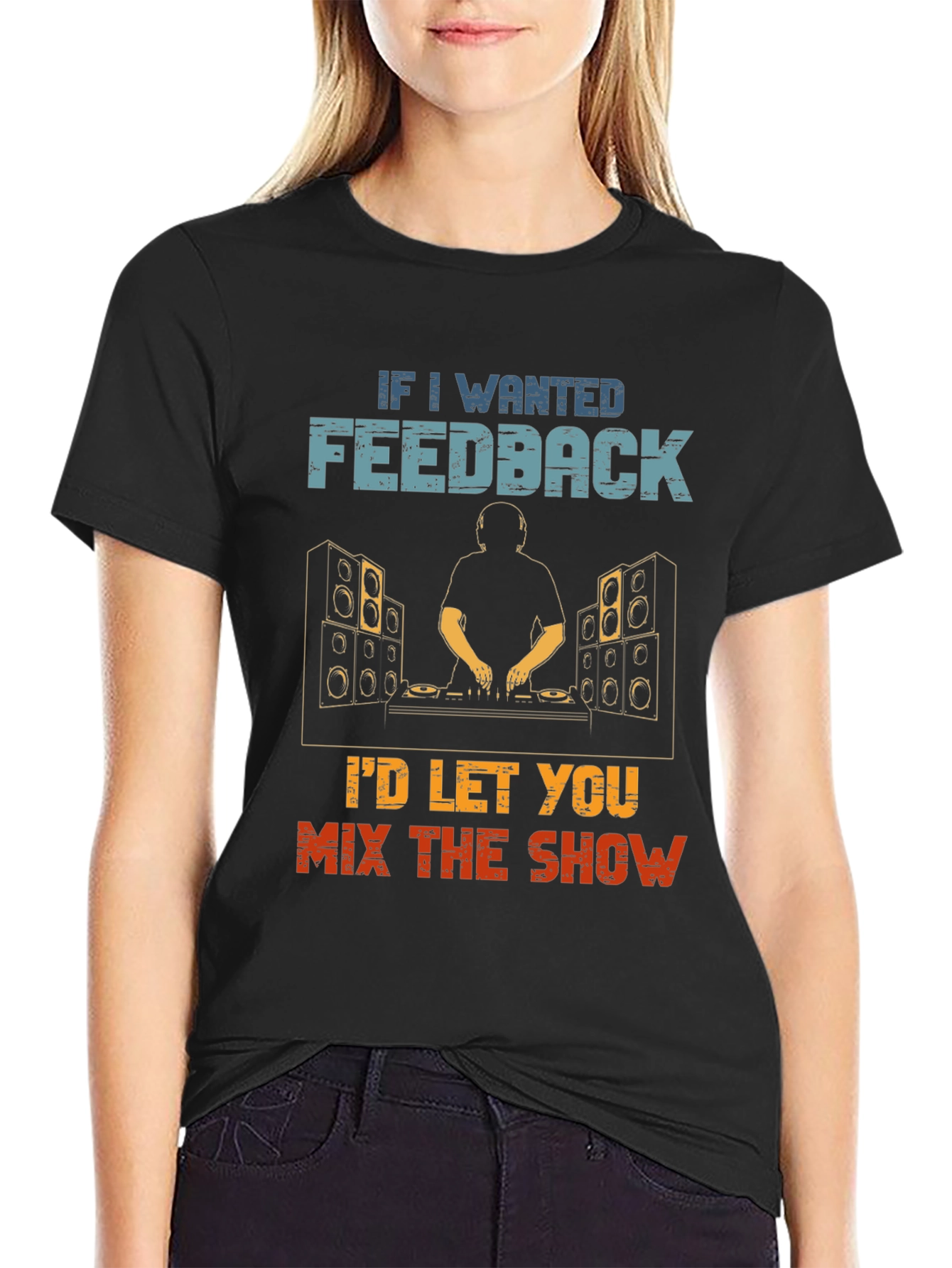 DJ Feedback Funny T-Shirt