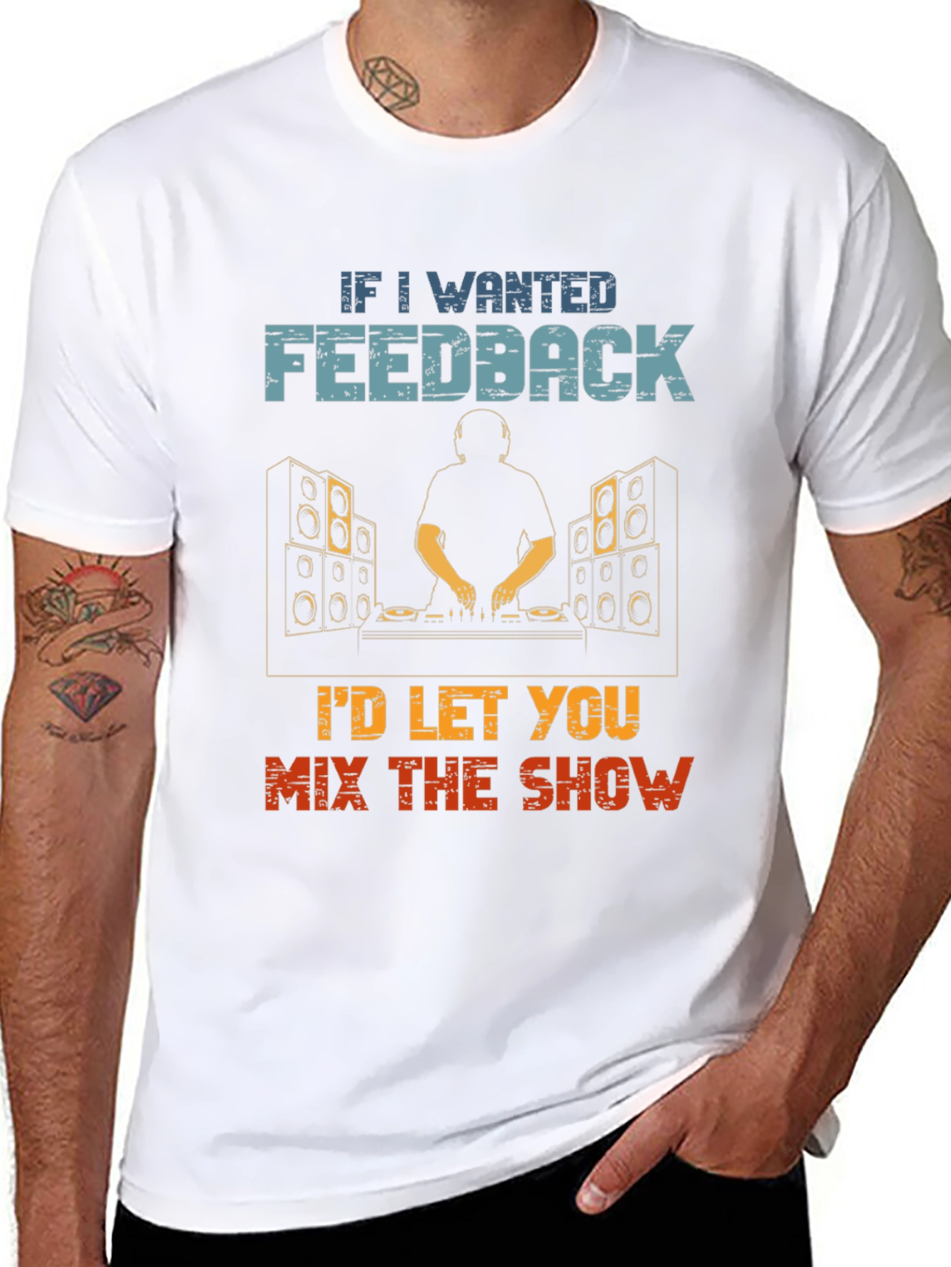 DJ Feedback Funny T-Shirt