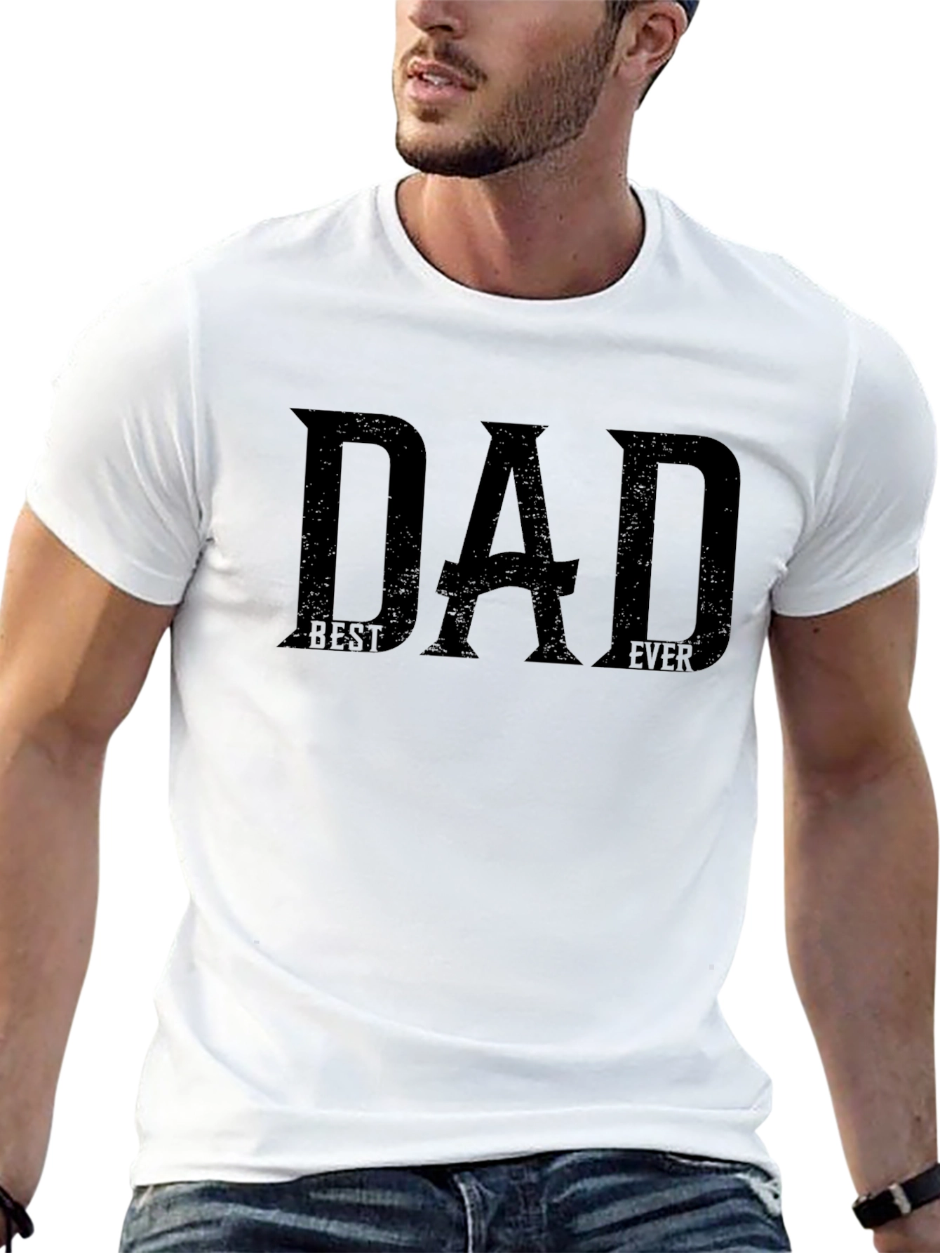 Dad Best Ever T-Shirt - Fathers Day Gift